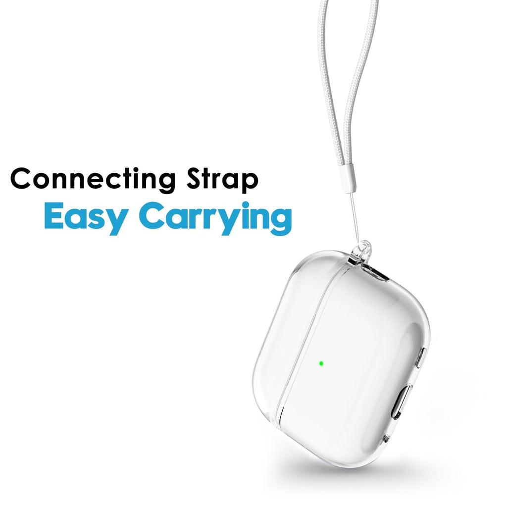 Clear Protective Earbuds Case with Strap - Future Tech