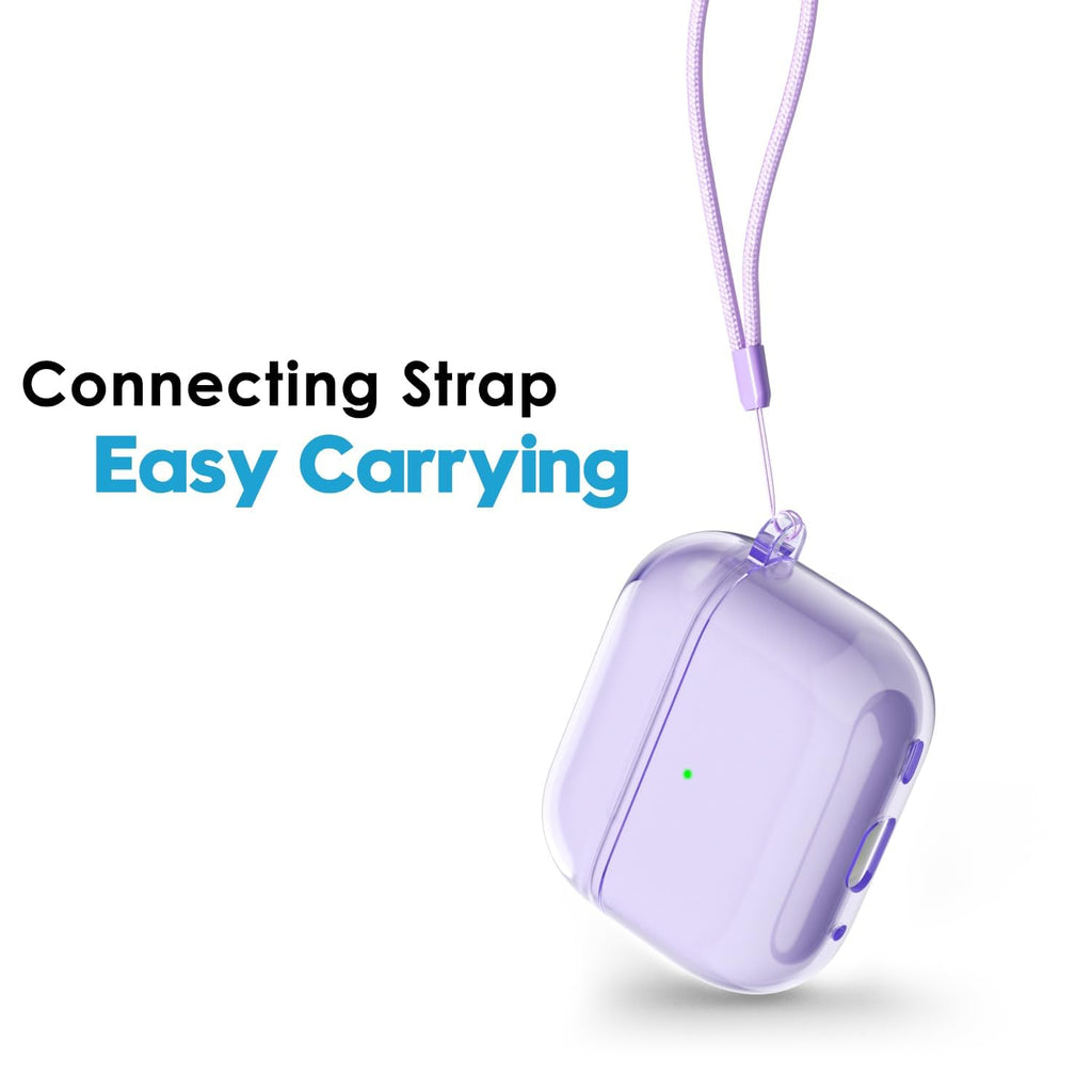 Clear Protective Earbuds Case with Strap - Future Tech