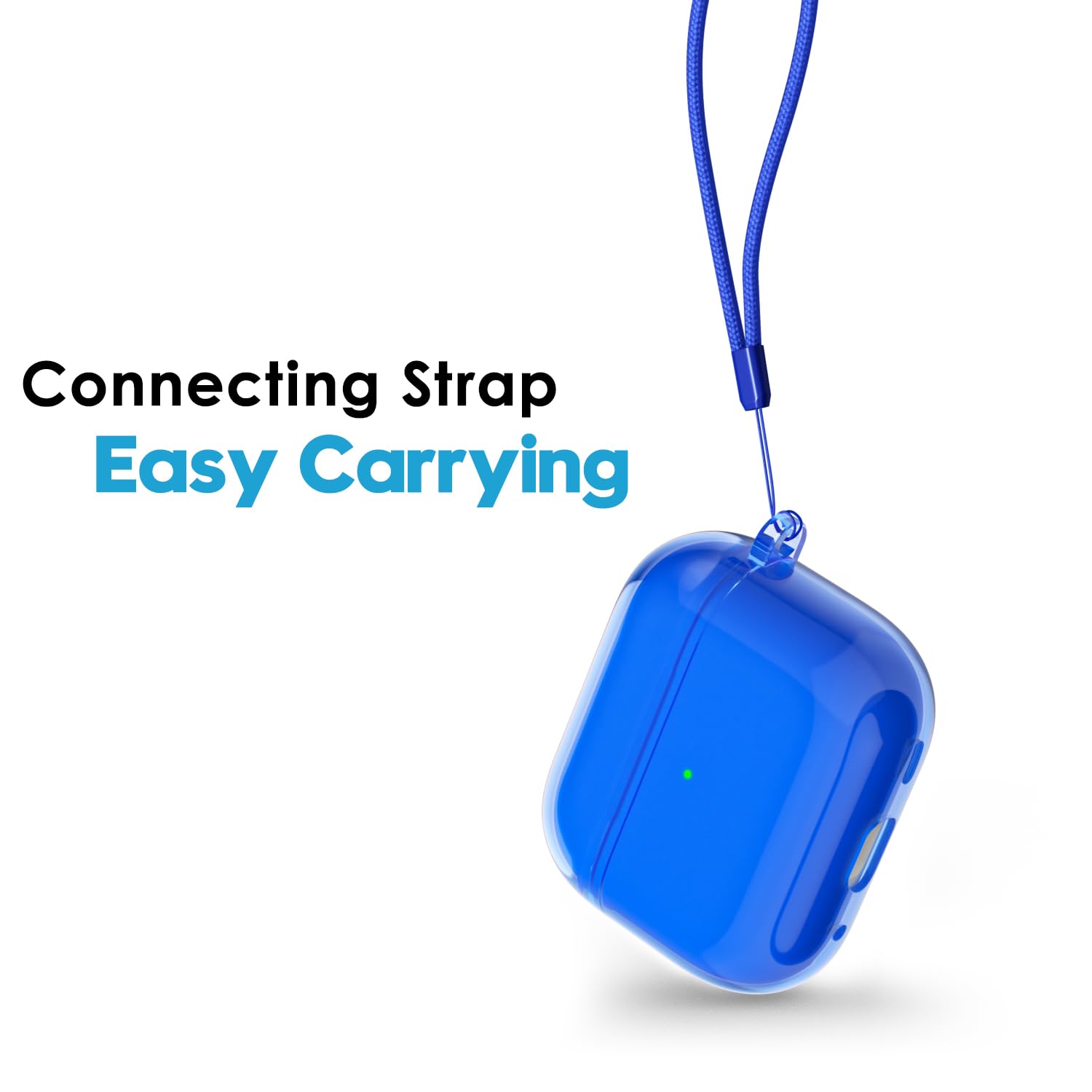 Clear Protective Earbuds Case with Strap - Future Tech