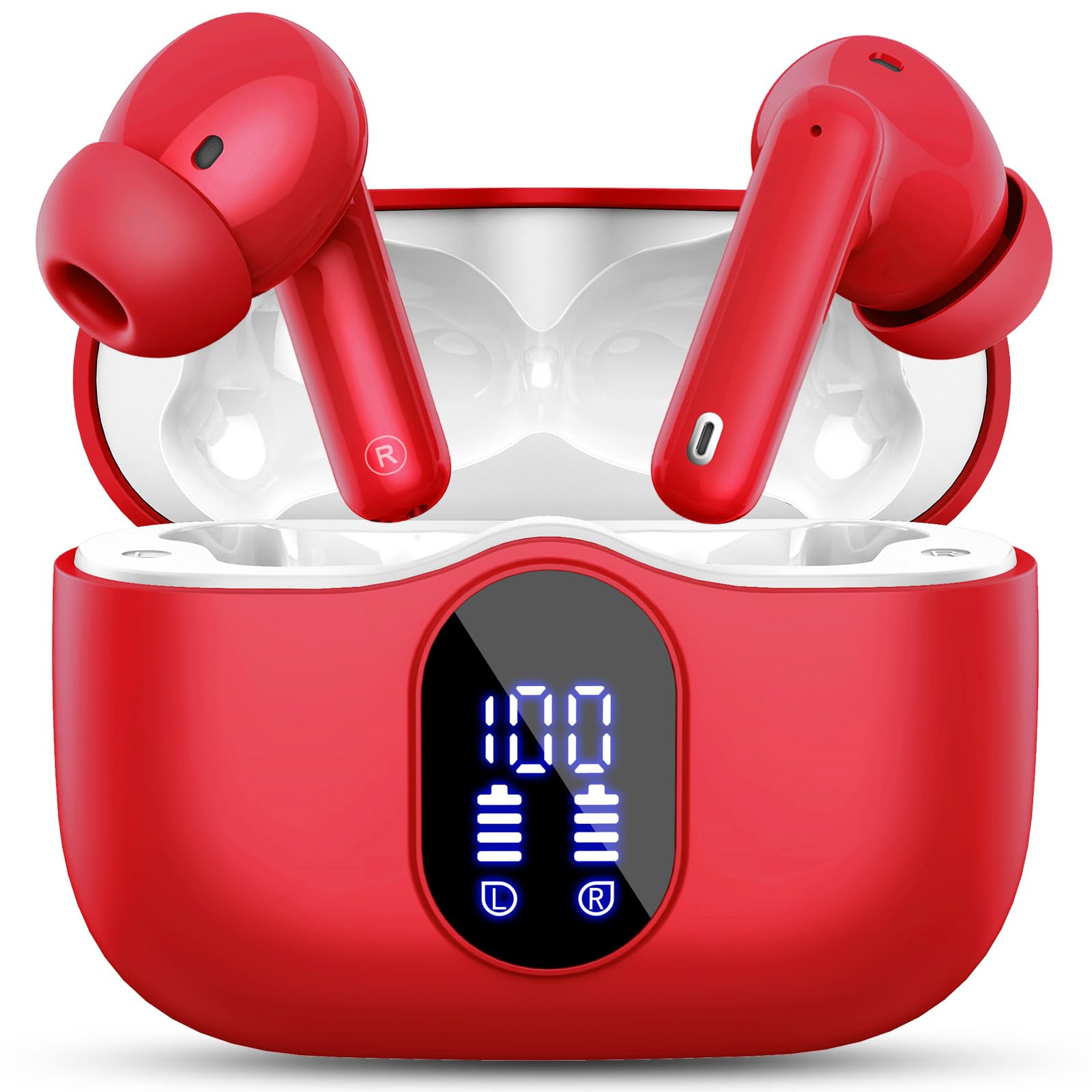 Wireless Earbuds (Bluetooth 5.4): Stereo Sound and IP7 Waterproofing - Future Tech