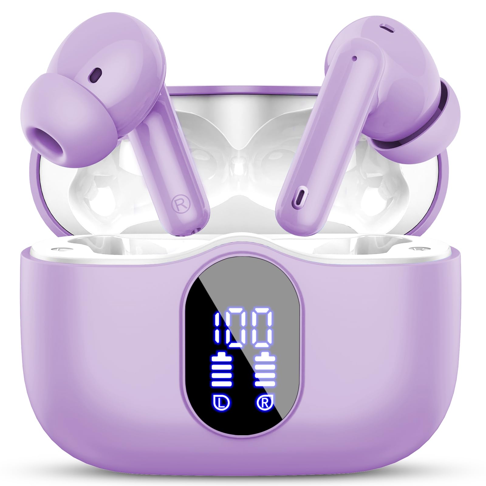 Wireless Earbuds (Bluetooth 5.4): Stereo Sound and IP7 Waterproofing - Future Tech