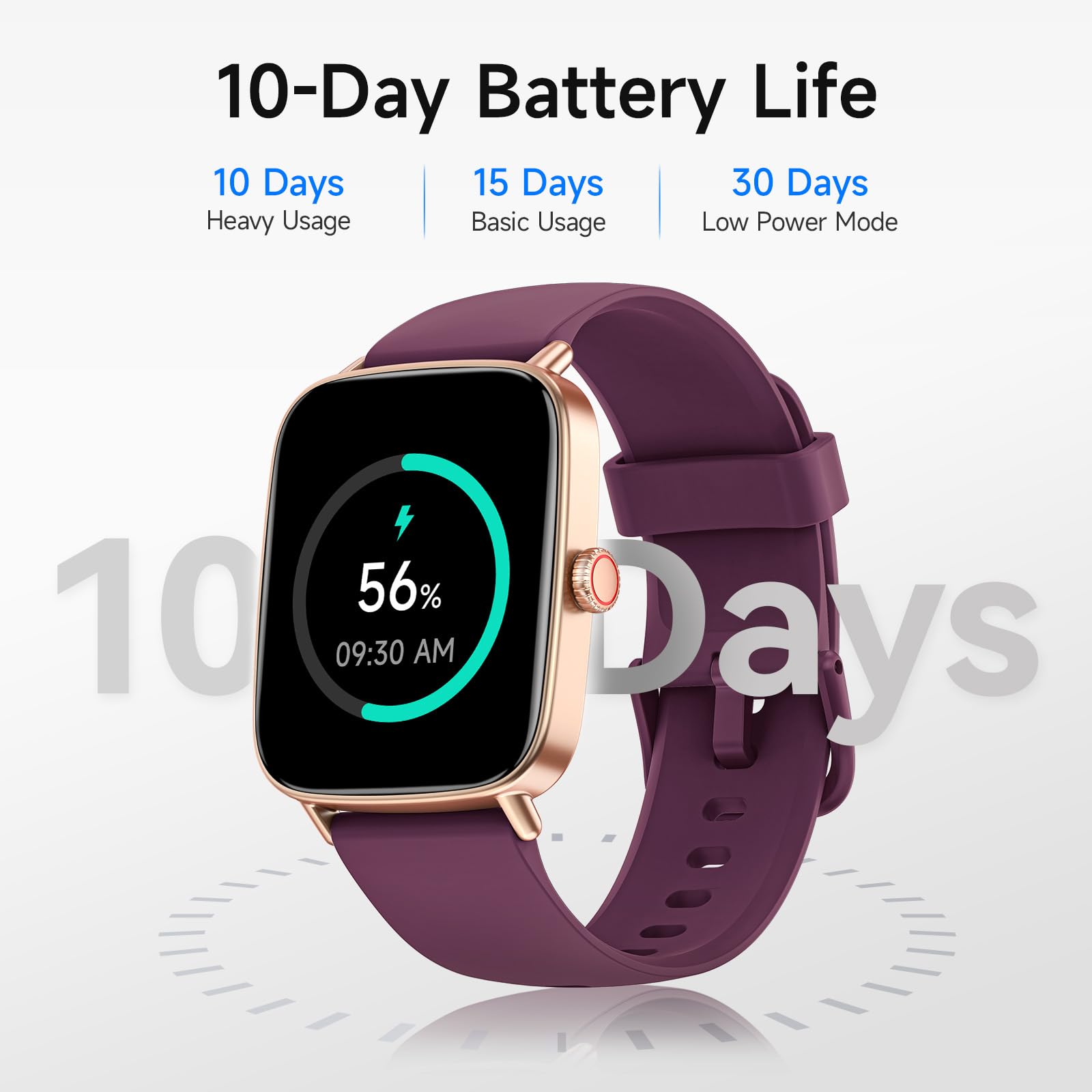 Smart Watch: Voice Calling, Fitness Tracking, and SpO2 Monitoring - Future Tech