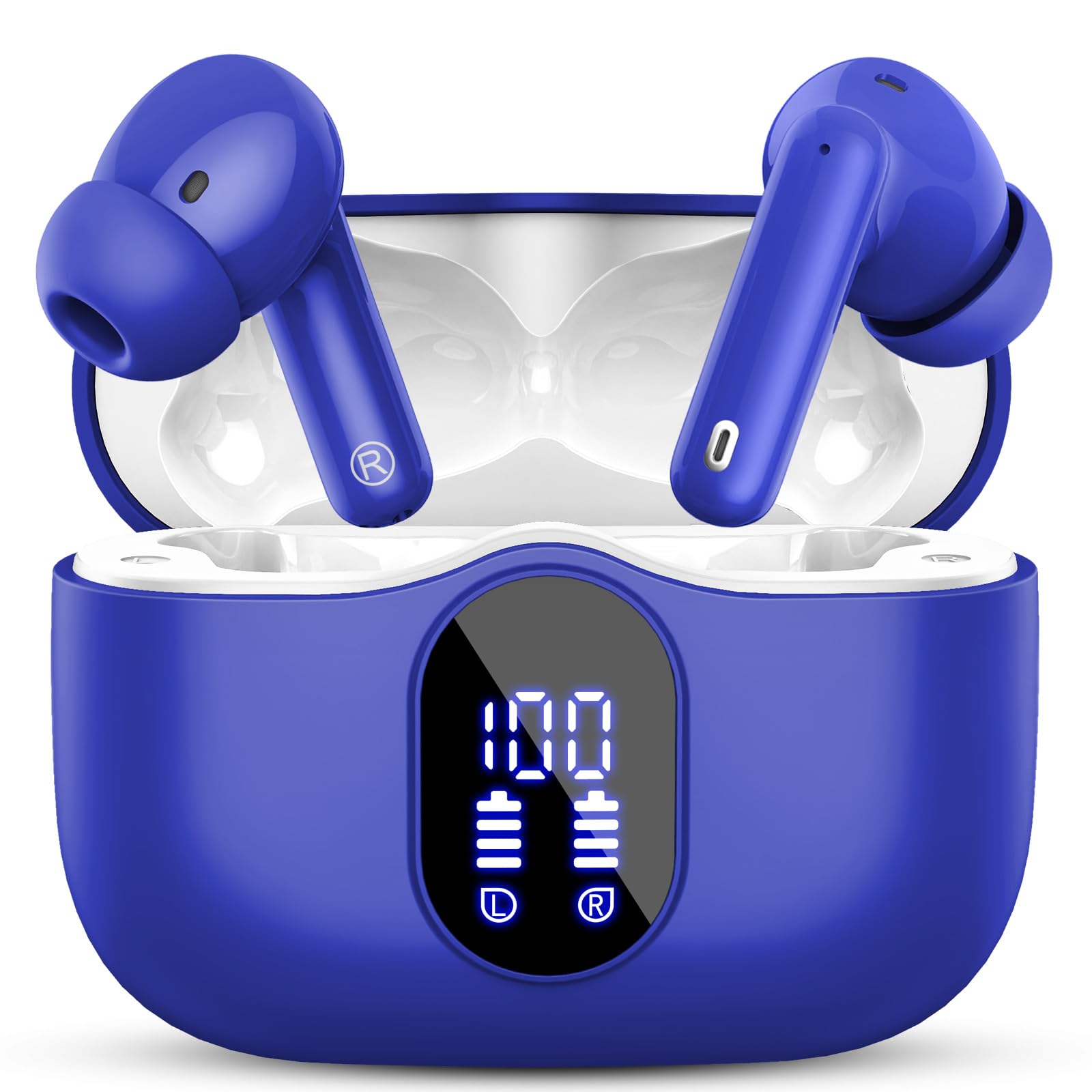 Wireless Earbuds (Bluetooth 5.4): Stereo Sound and IP7 Waterproofing - Future Tech