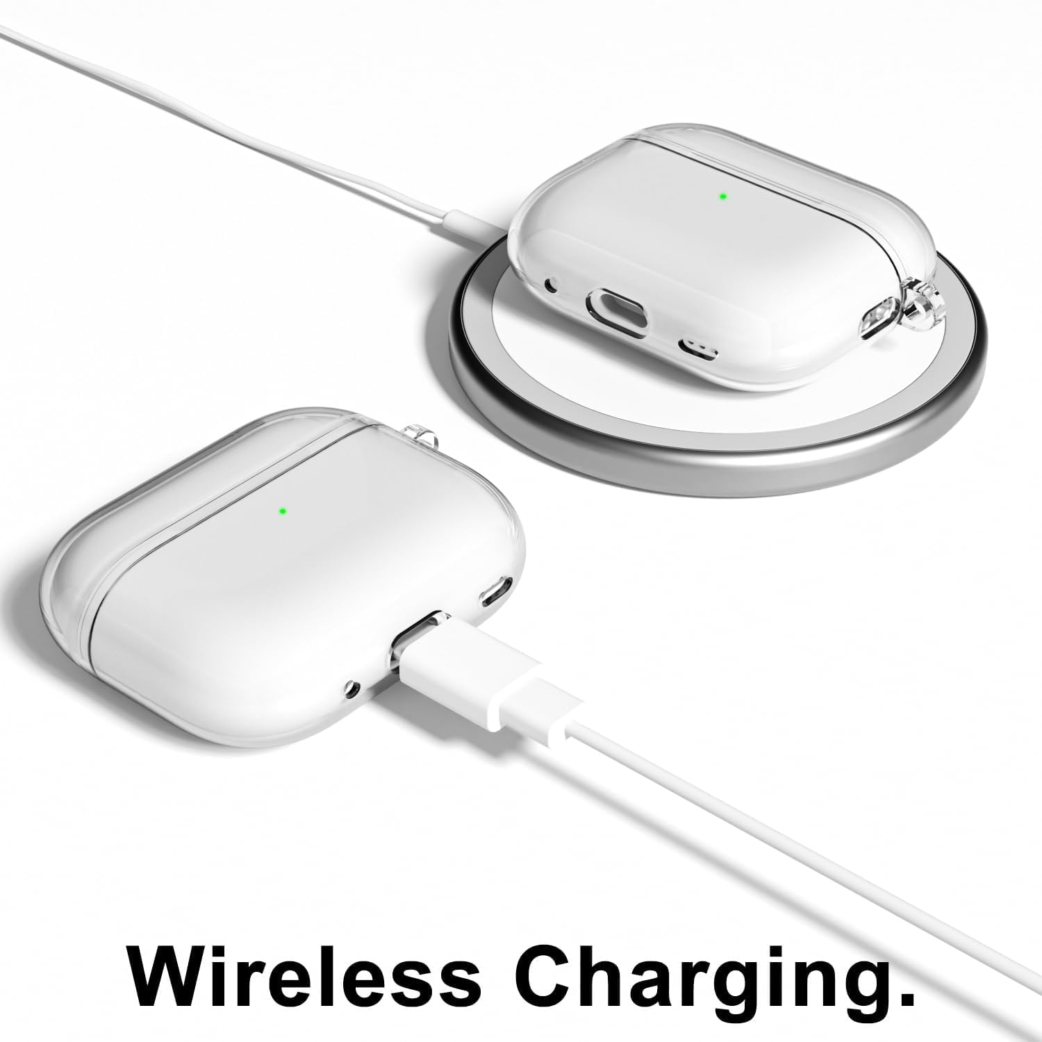 Clear Protective Earbuds Case with Strap - Future Tech