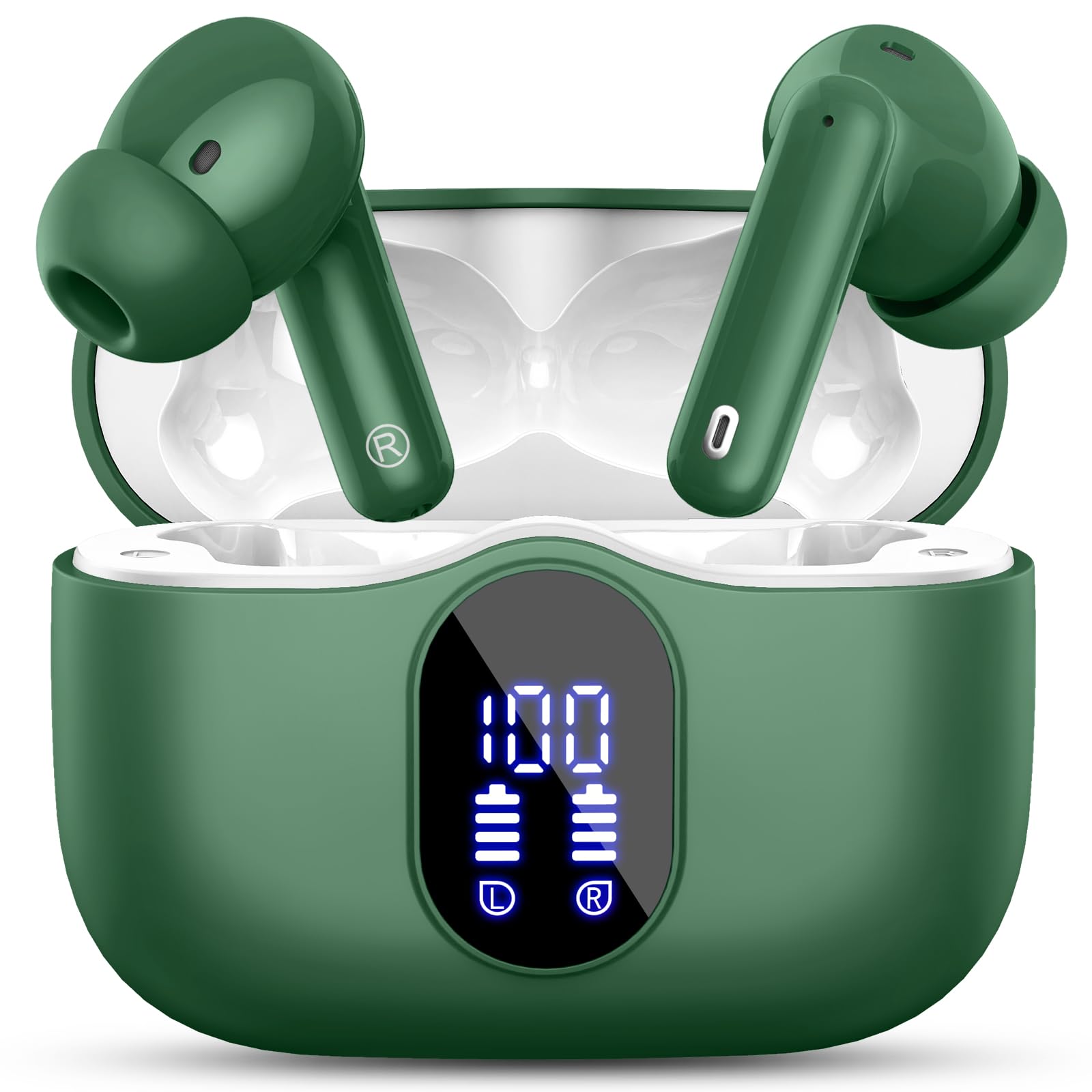 Wireless Earbuds (Bluetooth 5.4): Stereo Sound and IP7 Waterproofing - Future Tech
