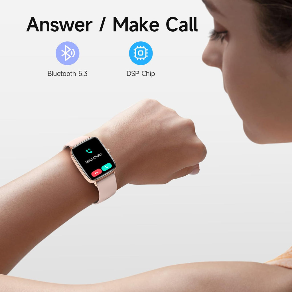 Smart Watch: Voice Calling, Fitness Tracking, and SpO2 Monitoring - Future Tech