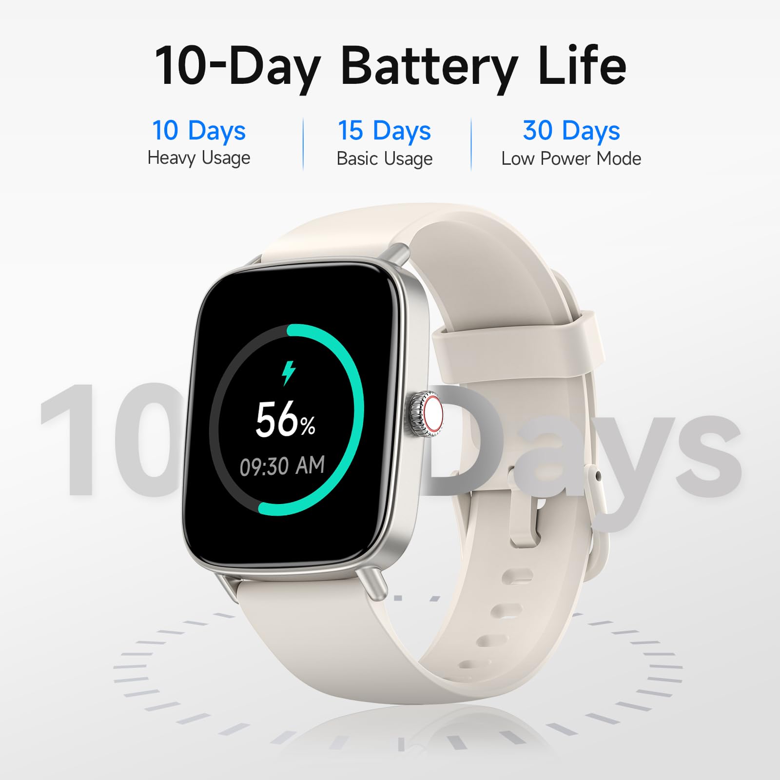 Smart Watch: Voice Calling, Fitness Tracking, and SpO2 Monitoring - Future Tech