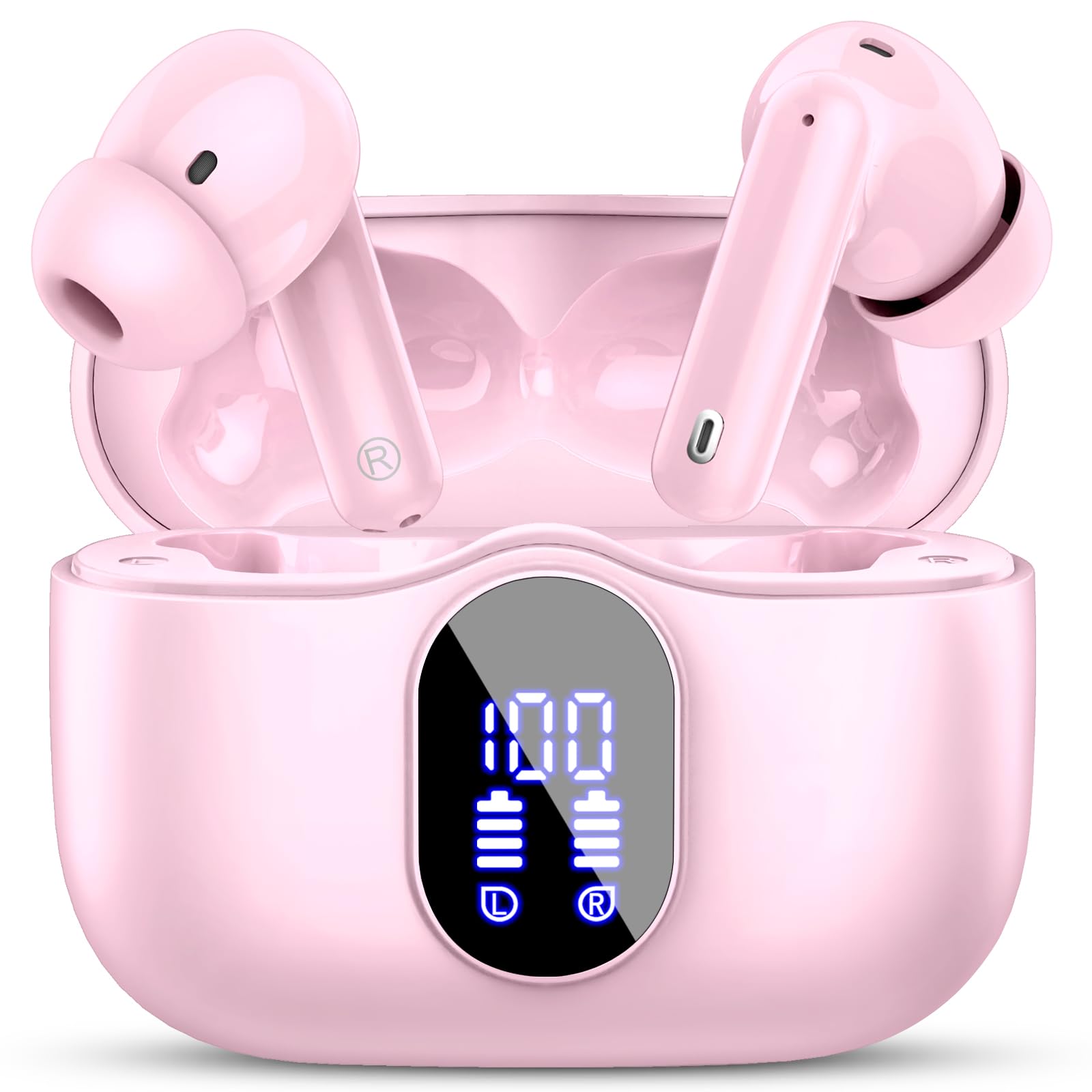 Wireless Earbuds (Bluetooth 5.4): Stereo Sound and IP7 Waterproofing - Future Tech
