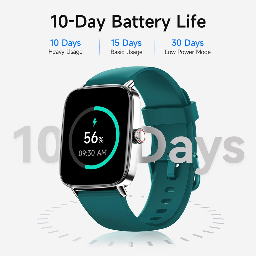 Smart Watch: Voice Calling, Fitness Tracking, and SpO2 Monitoring - Future Tech