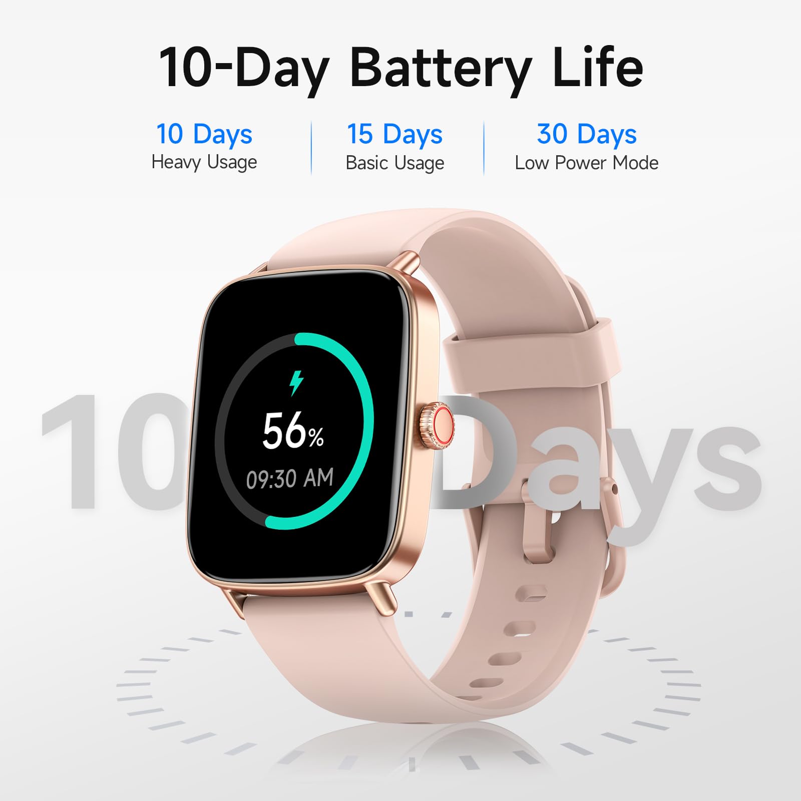 Smart Watch: Voice Calling, Fitness Tracking, and SpO2 Monitoring - Future Tech