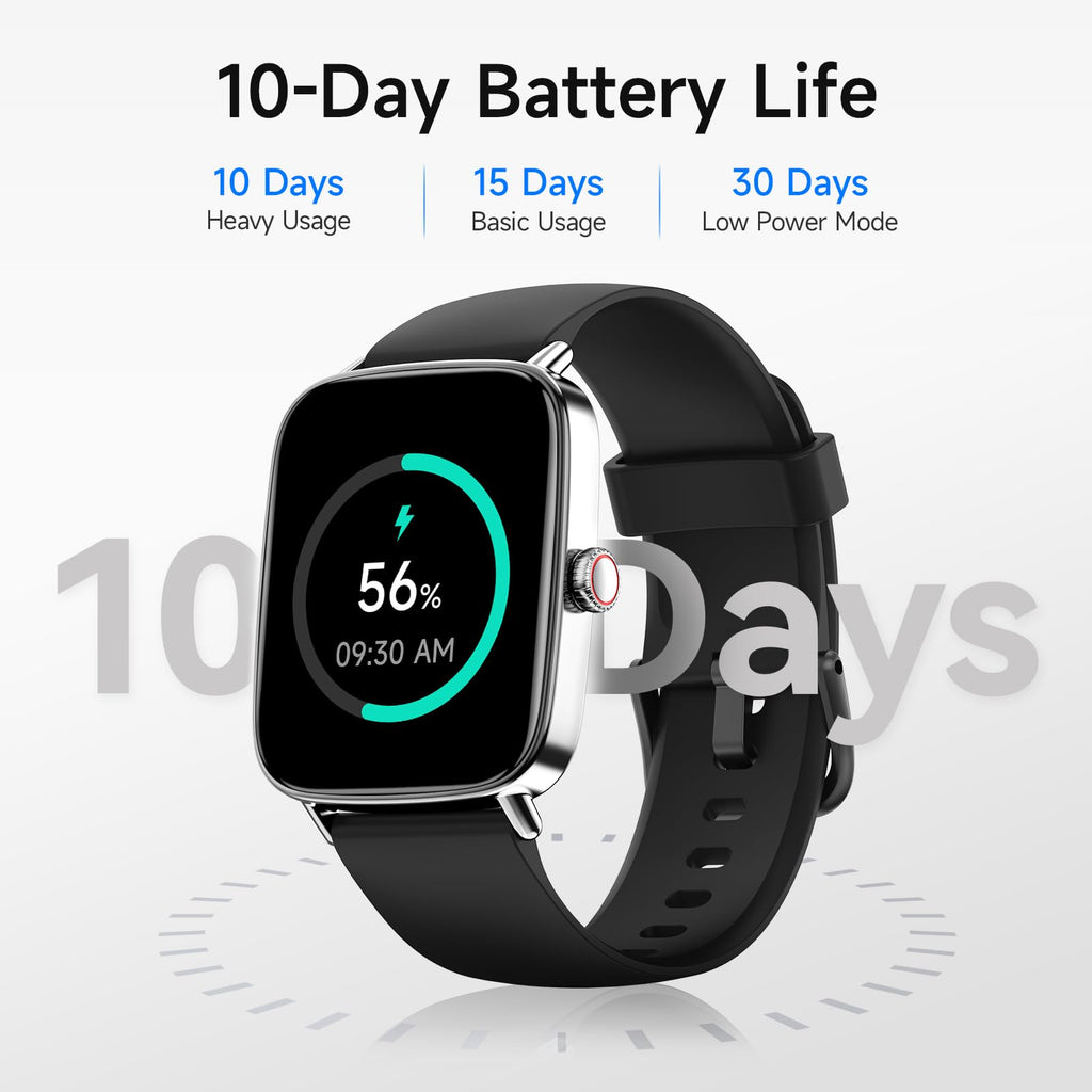 Smart Watch: Voice Calling, Fitness Tracking, and SpO2 Monitoring - Future Tech