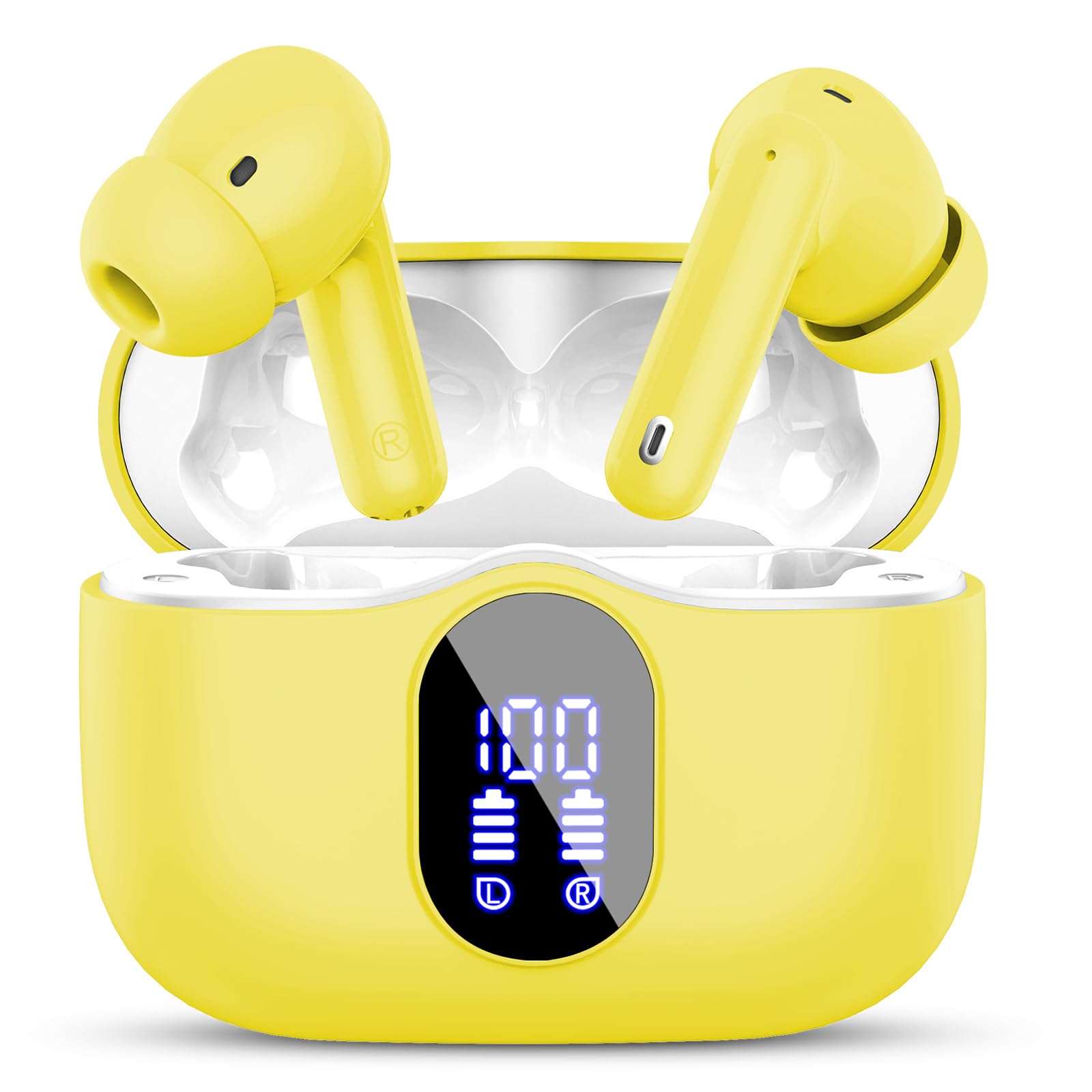 Wireless Earbuds (Bluetooth 5.4): Stereo Sound and IP7 Waterproofing - Future Tech