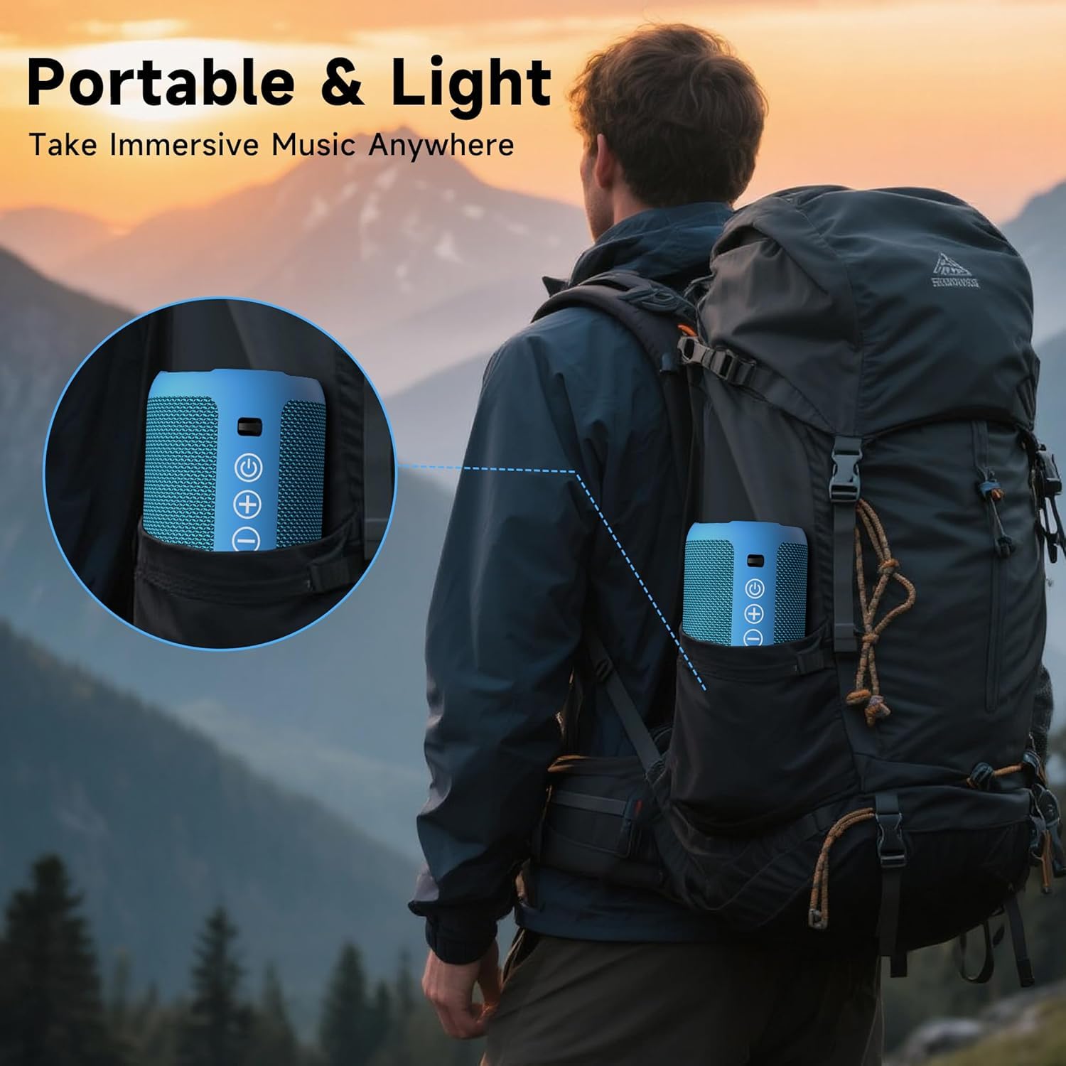 Ortizan Portable Speaker (1st Gen): Immersive Sound and IPX7 Waterproofing - Future Tech