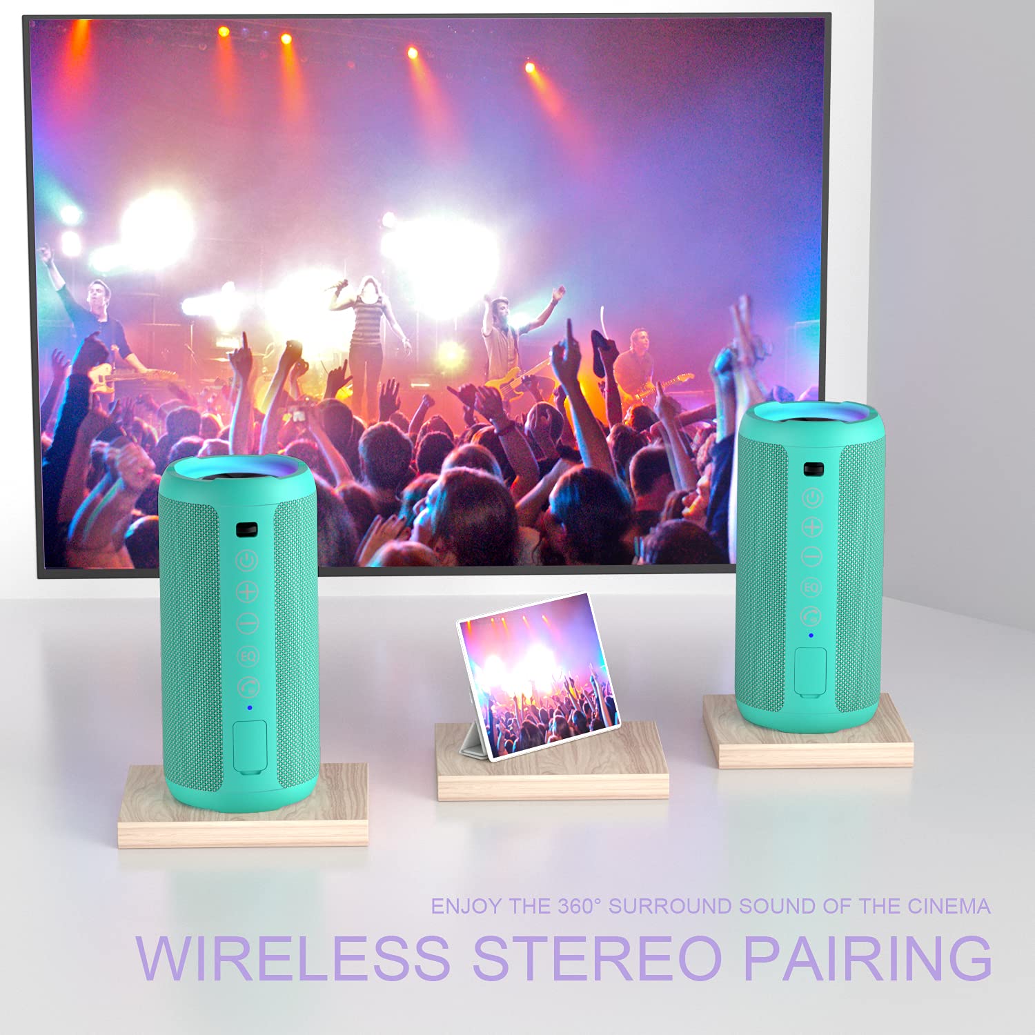 Ortizan Portable Speaker (1st Gen): Immersive Sound and IPX7 Waterproofing - Future Tech