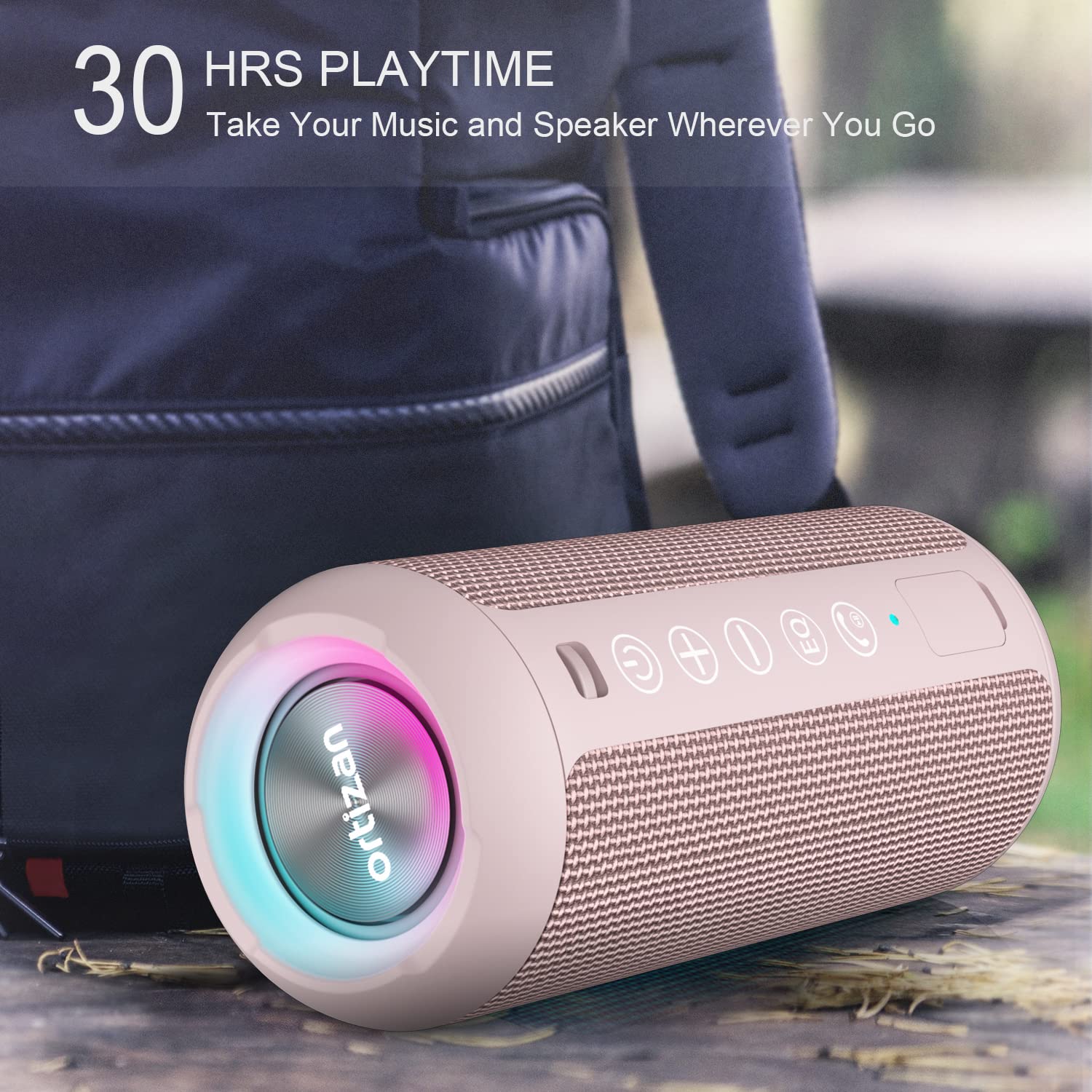Ortizan Portable Speaker (1st Gen): Immersive Sound and IPX7 Waterproofing - Future Tech