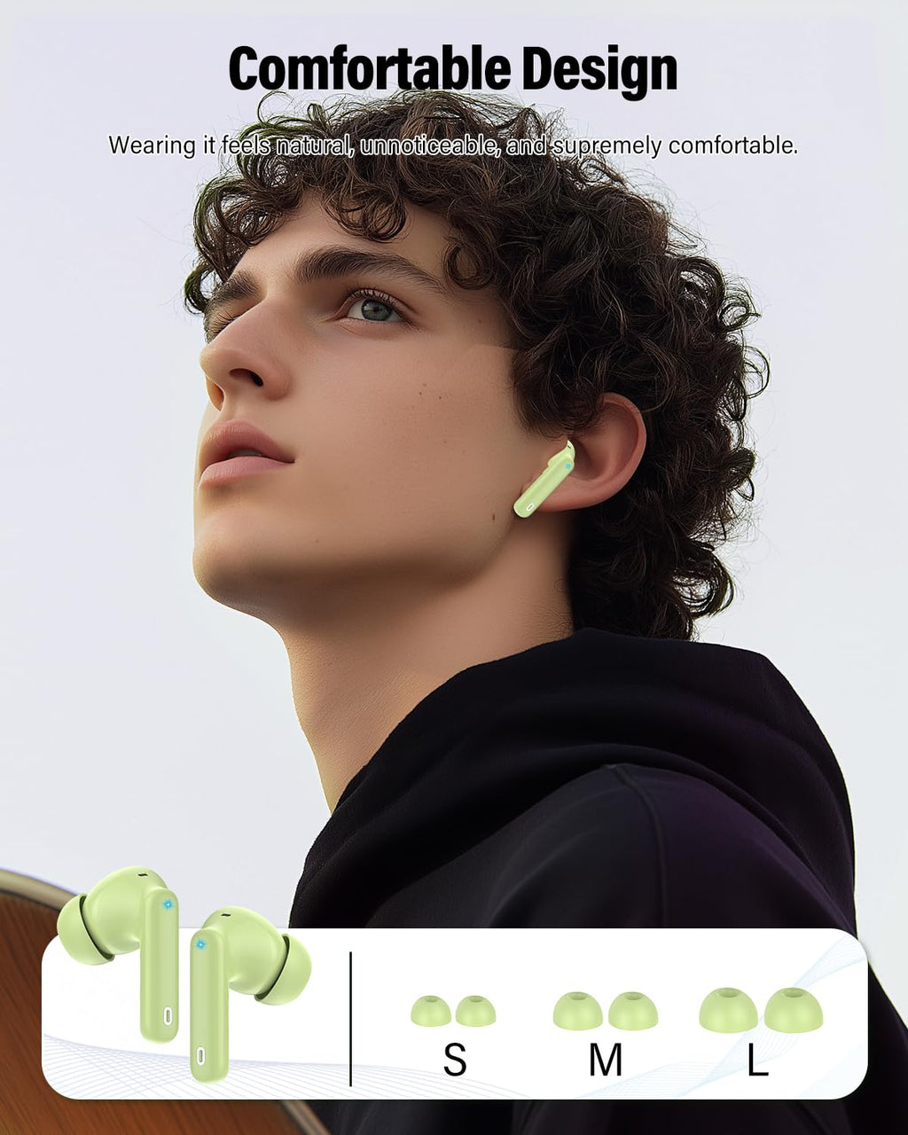 Wireless Earbuds (Bluetooth 5.4): Stereo Sound and IP7 Waterproofing - Future Tech