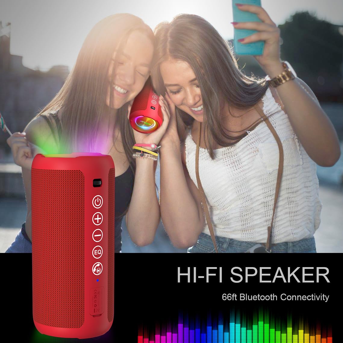 Ortizan Portable Speaker (1st Gen): Immersive Sound and IPX7 Waterproofing - Future Tech