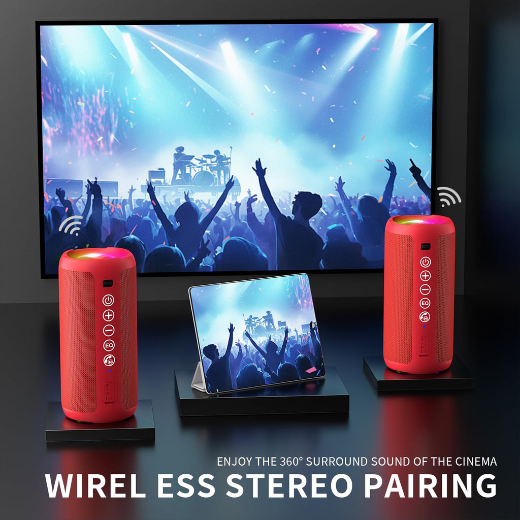 Ortizan Portable Speaker (1st Gen): Immersive Sound and IPX7 Waterproofing - Future Tech