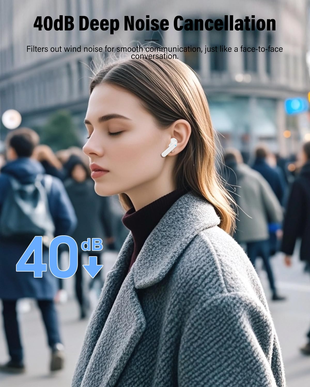 Wireless Earbuds (Bluetooth 5.4): Stereo Sound and IP7 Waterproofing - Future Tech