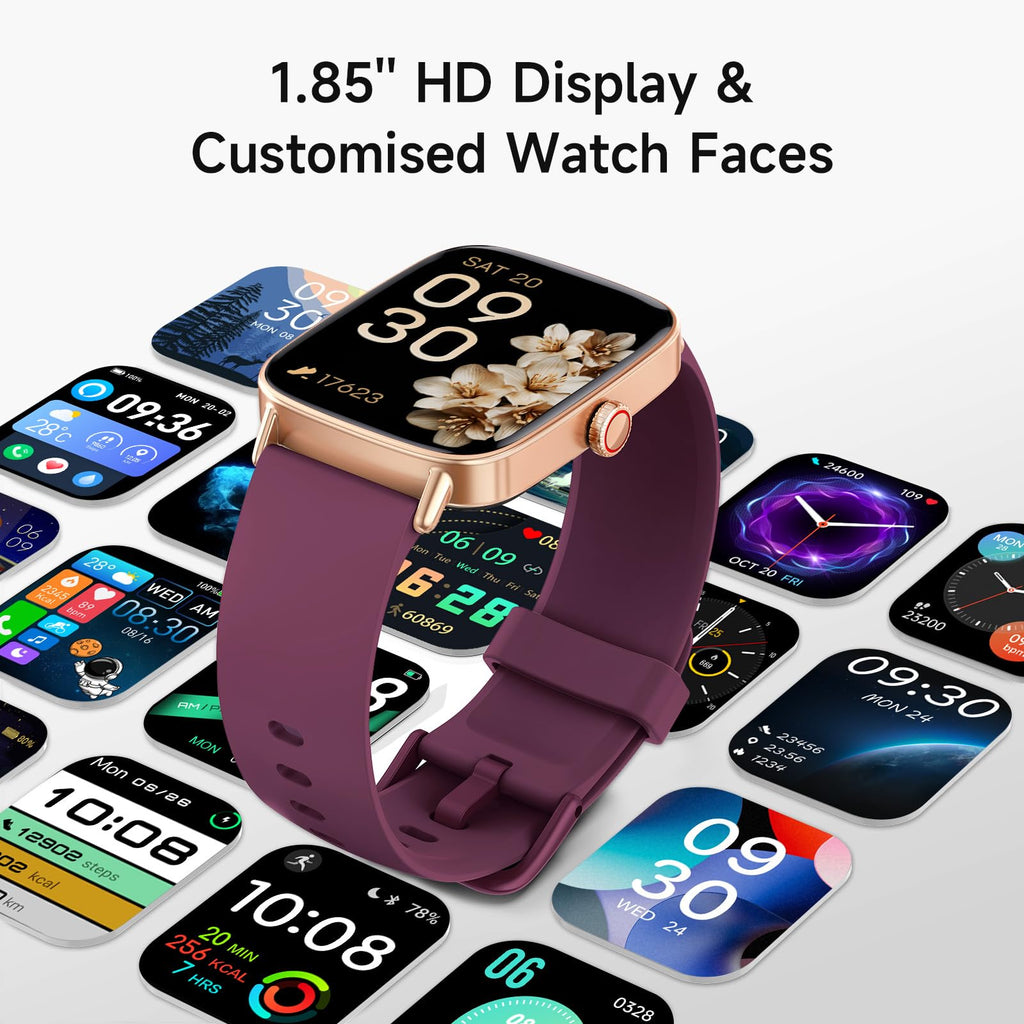 Smart Watch: Voice Calling, Fitness Tracking, and SpO2 Monitoring - Future Tech