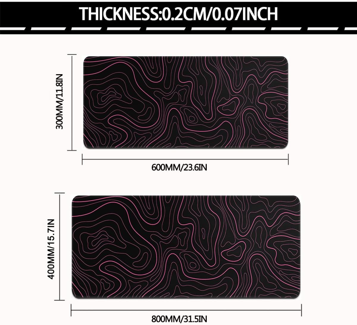 Extended Gaming Mouse Pad - Future Tech