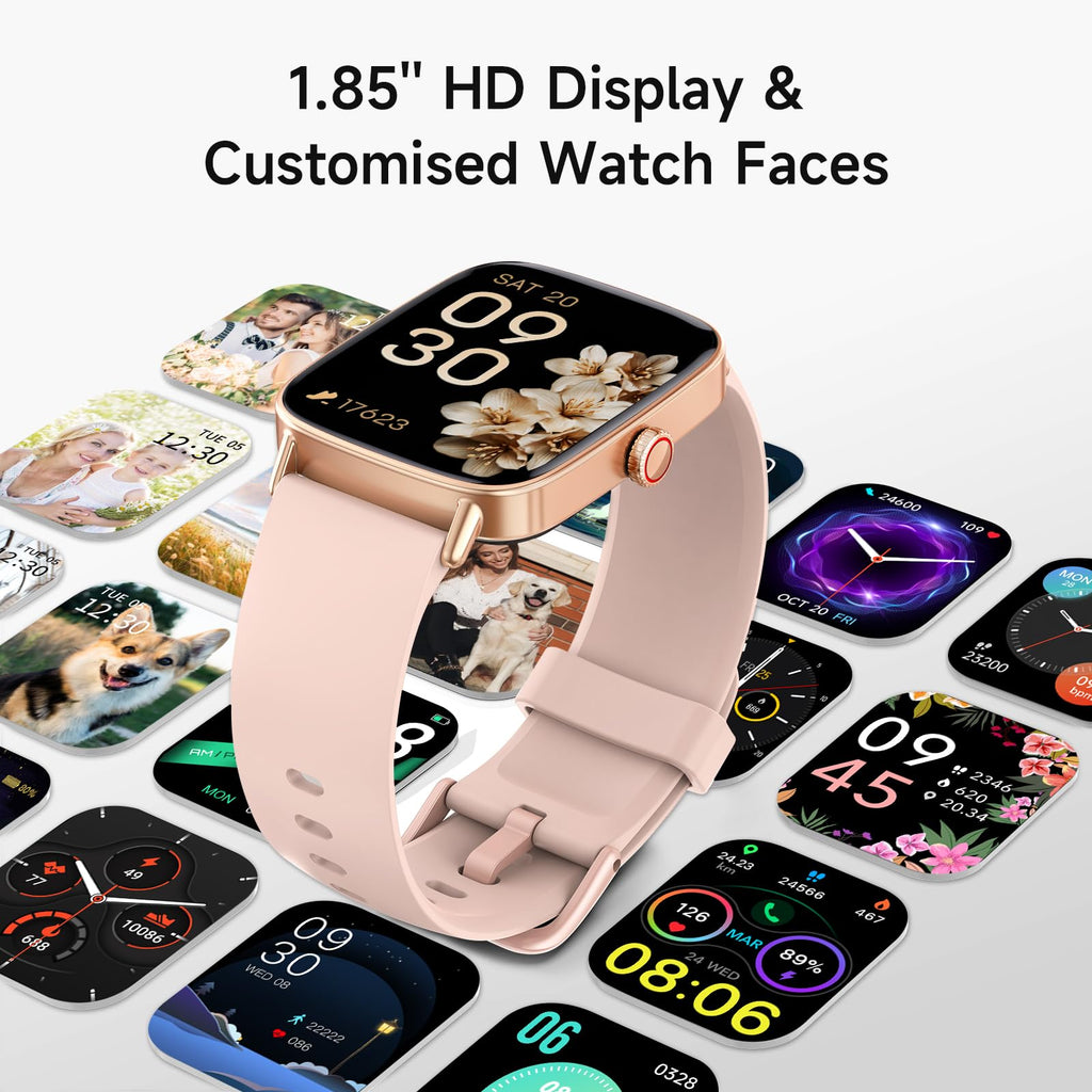 Smart Watch: Voice Calling, Fitness Tracking, and SpO2 Monitoring - Future Tech