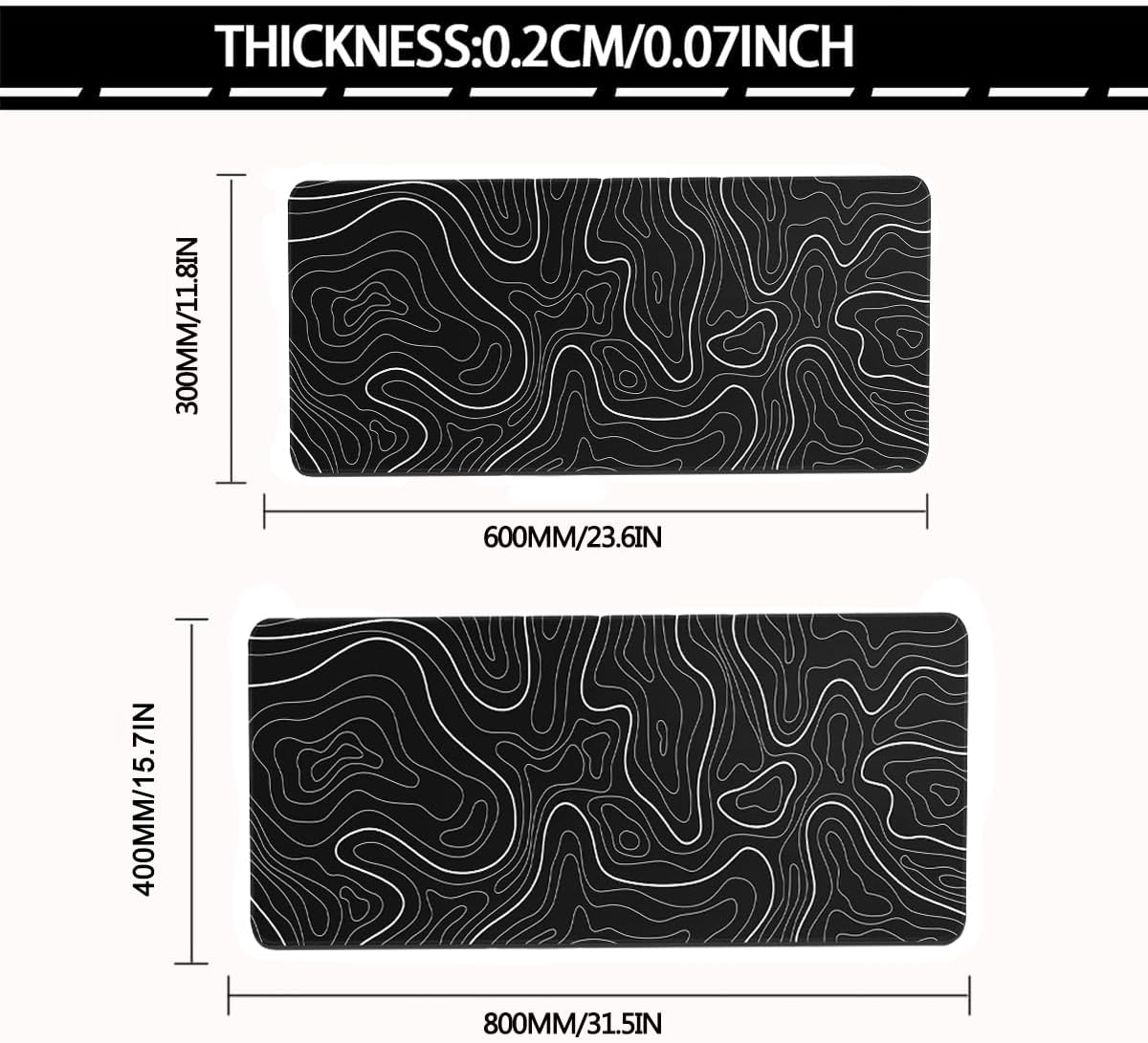 Extended Gaming Mouse Pad - Future Tech