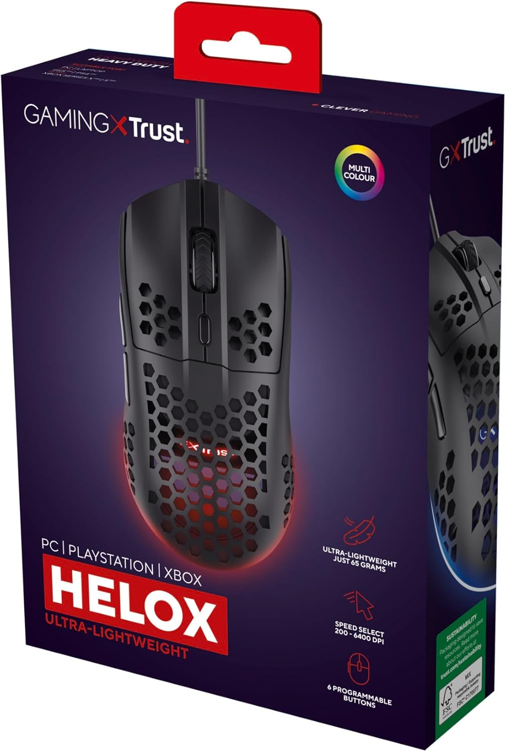 Ultra-Light RGB Gaming Mouse - Future Tech