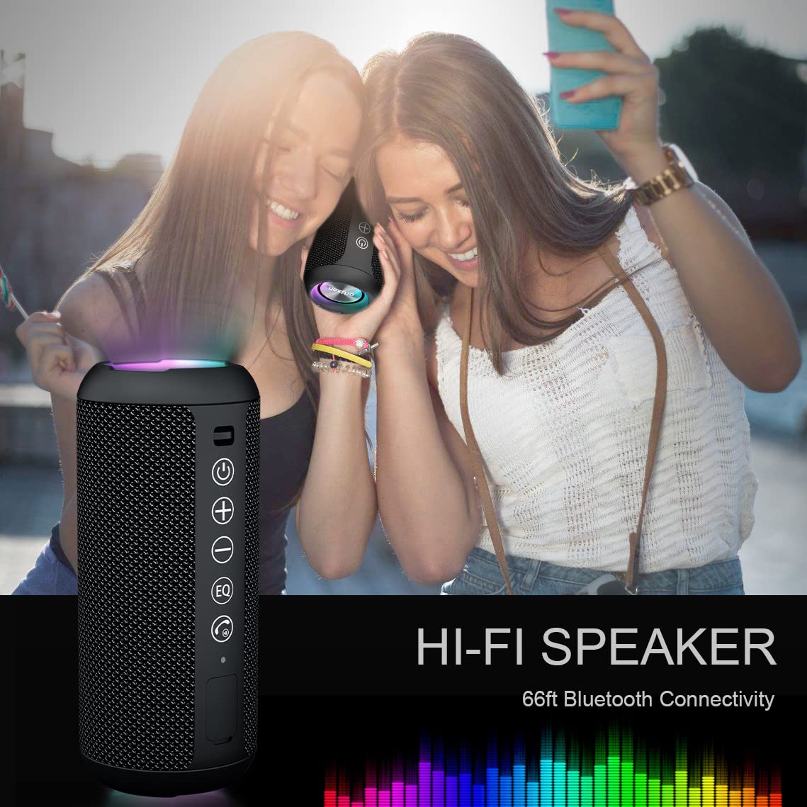 Ortizan Portable Speaker (1st Gen): Immersive Sound and IPX7 Waterproofing - Future Tech