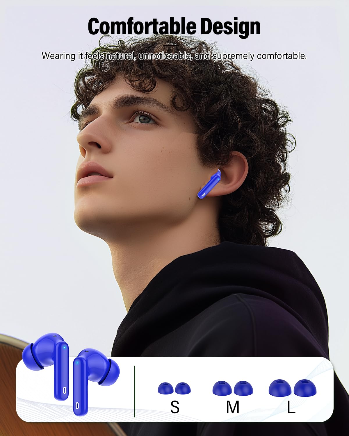 Wireless Earbuds (Bluetooth 5.4): Stereo Sound and IP7 Waterproofing - Future Tech