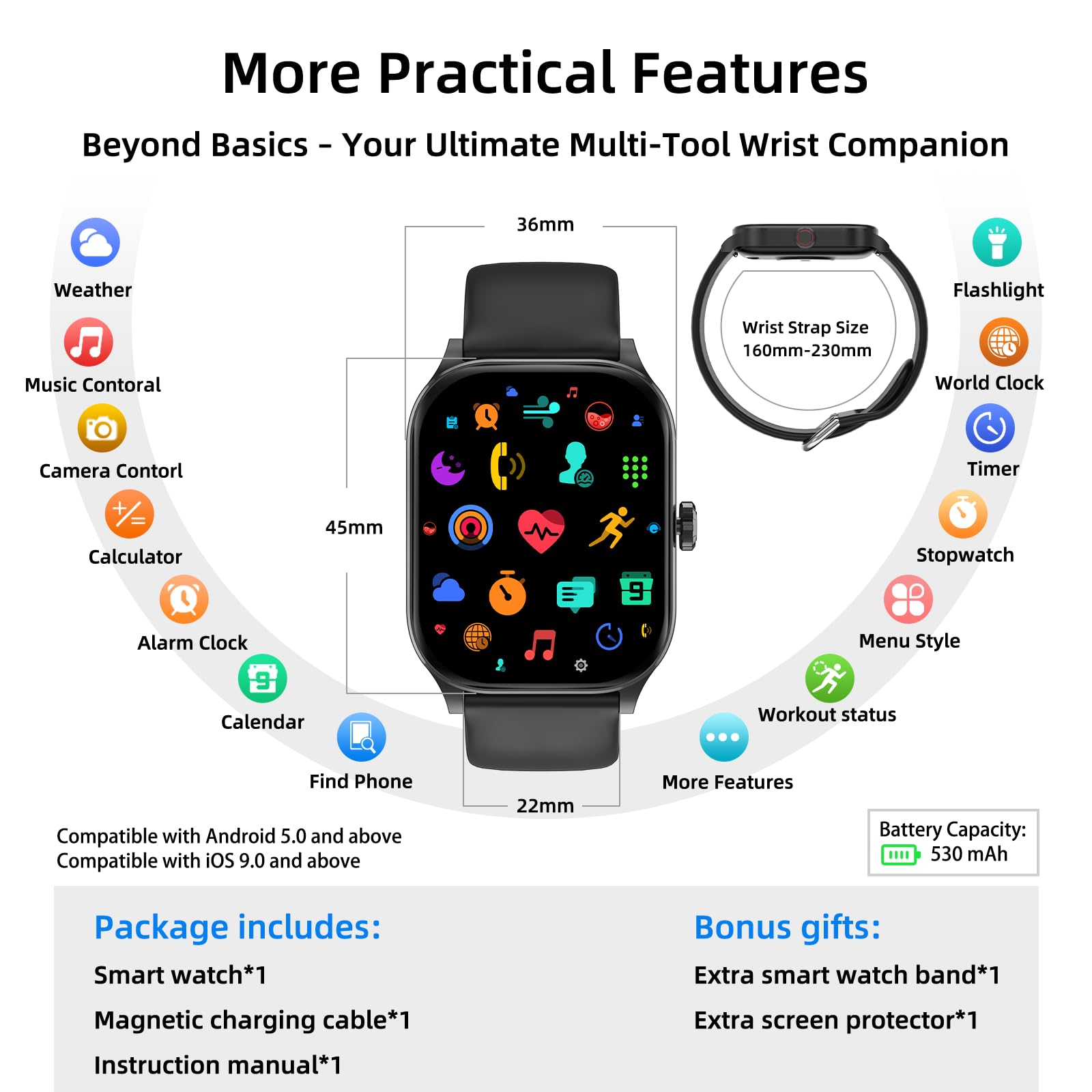 Smartwatch: Offline Mapping, Voice Connectivity, and 5 ATM Water Resistance - Future Tech