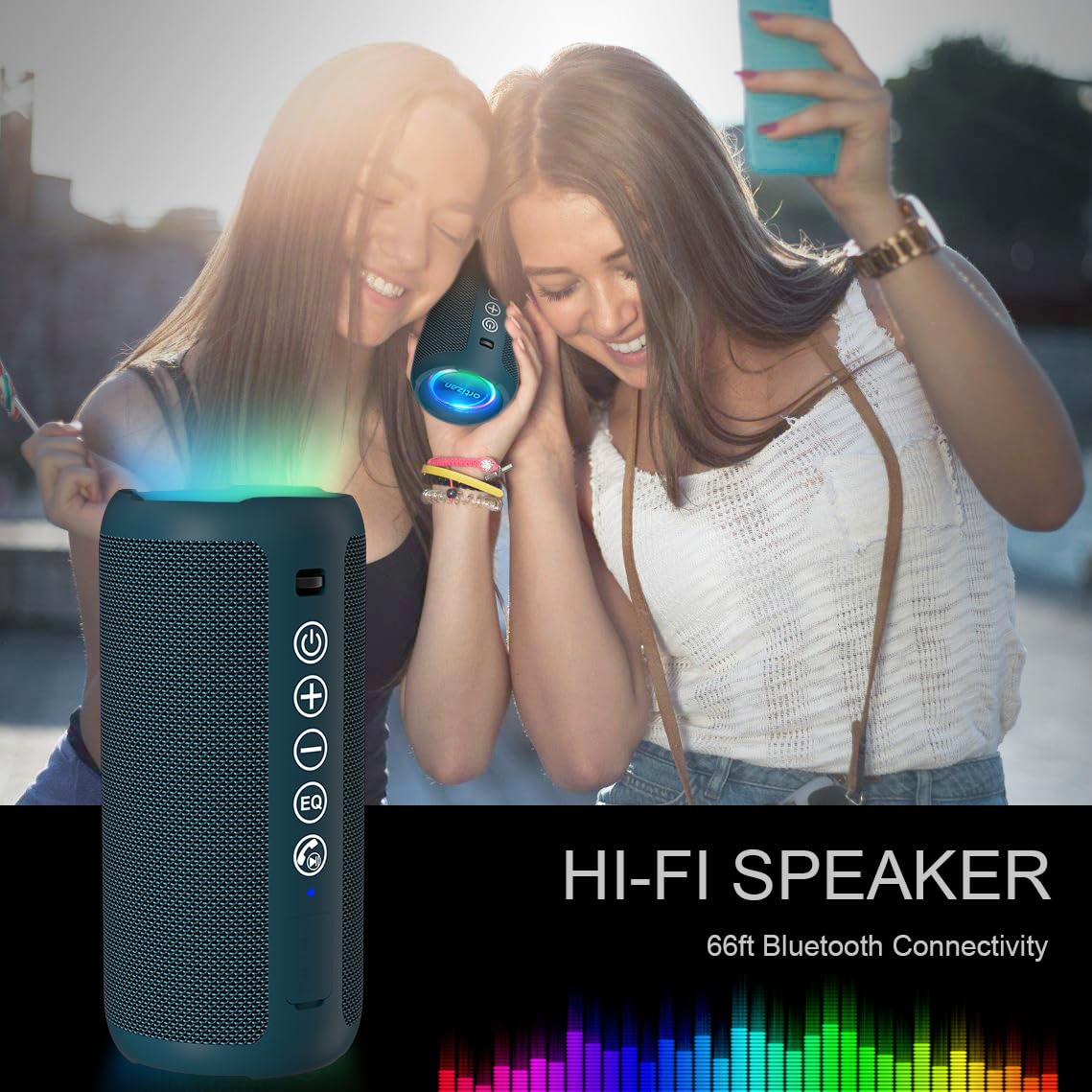 Ortizan Portable Speaker (1st Gen): Immersive Sound and IPX7 Waterproofing - Future Tech