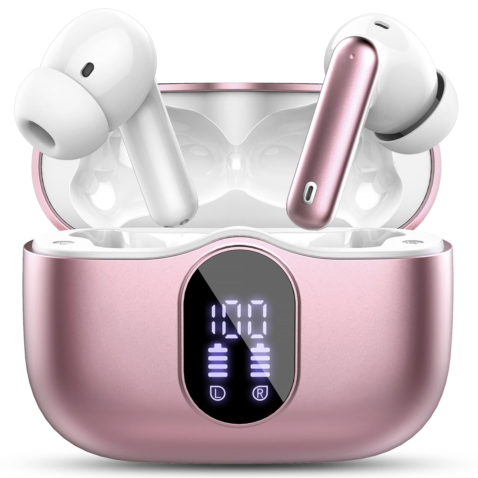 Wireless Earbuds (Bluetooth 5.4): Stereo Sound and IP7 Waterproofing - Future Tech