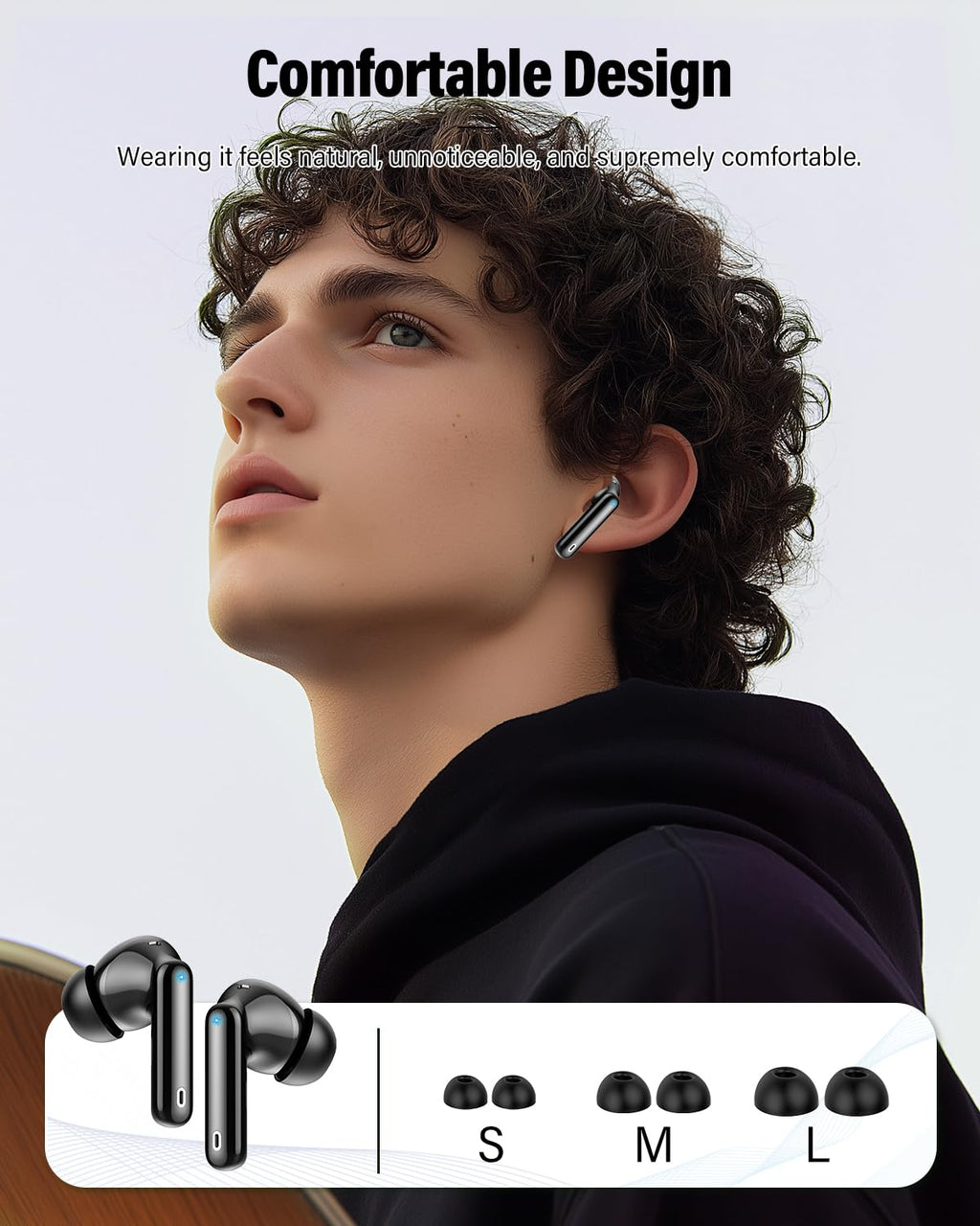 Wireless Earbuds (Bluetooth 5.4): Stereo Sound and IP7 Waterproofing - Future Tech
