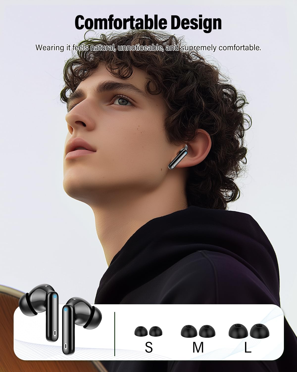 Wireless Earbuds (Bluetooth 5.4): Stereo Sound and IP7 Waterproofing - Future Tech