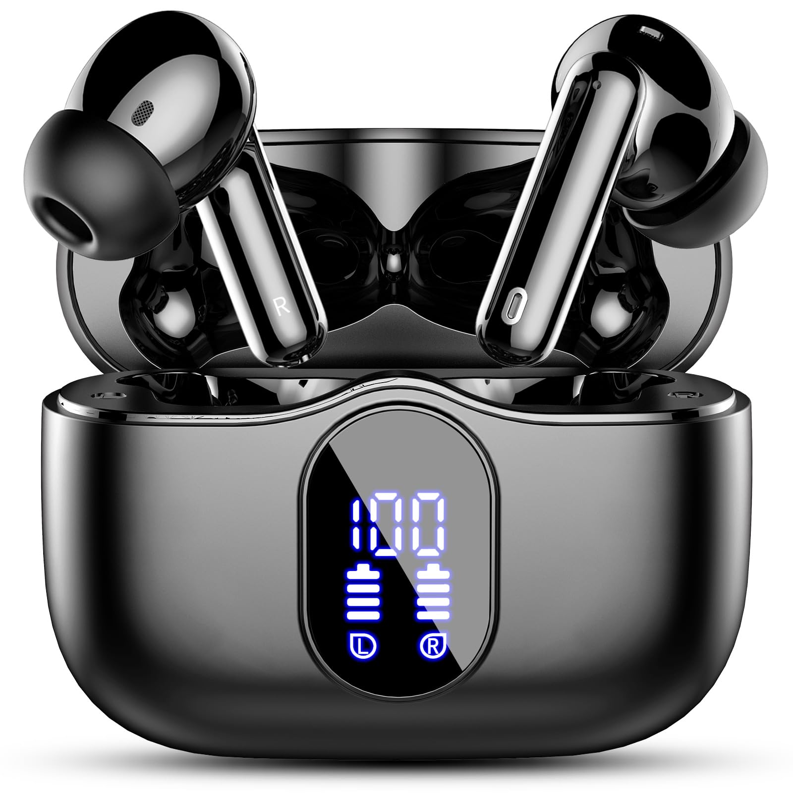 Wireless Earbuds (Bluetooth 5.4): Stereo Sound and IP7 Waterproofing - Future Tech