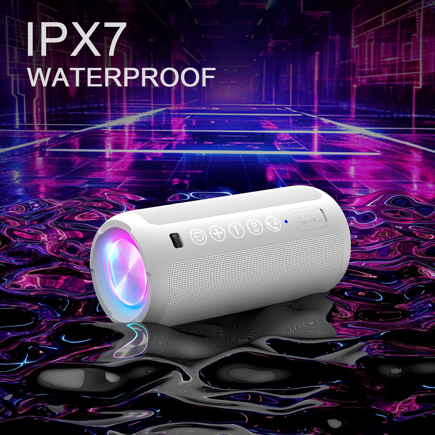 Ortizan Portable Speaker (1st Gen): Immersive Sound and IPX7 Waterproofing - Future Tech