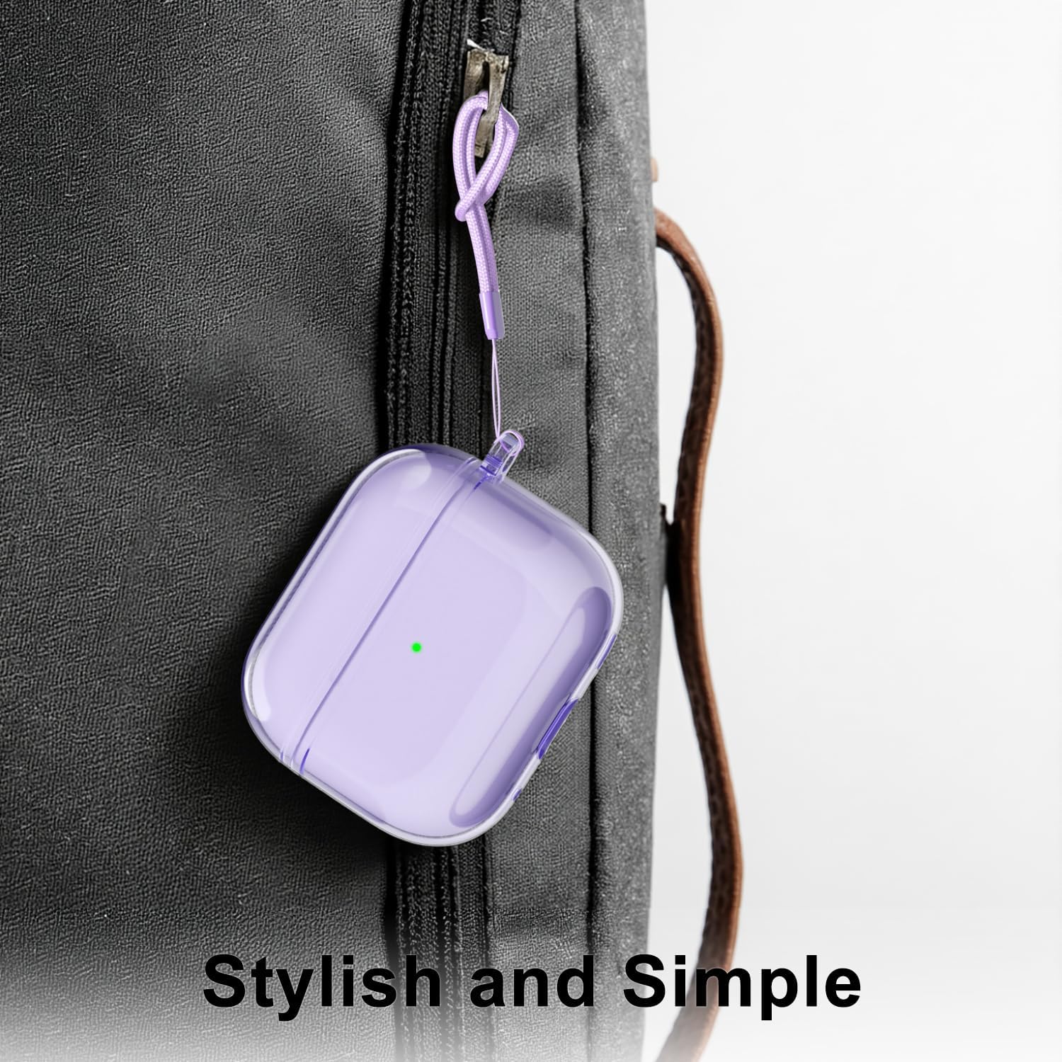 Clear Protective Earbuds Case with Strap - Future Tech
