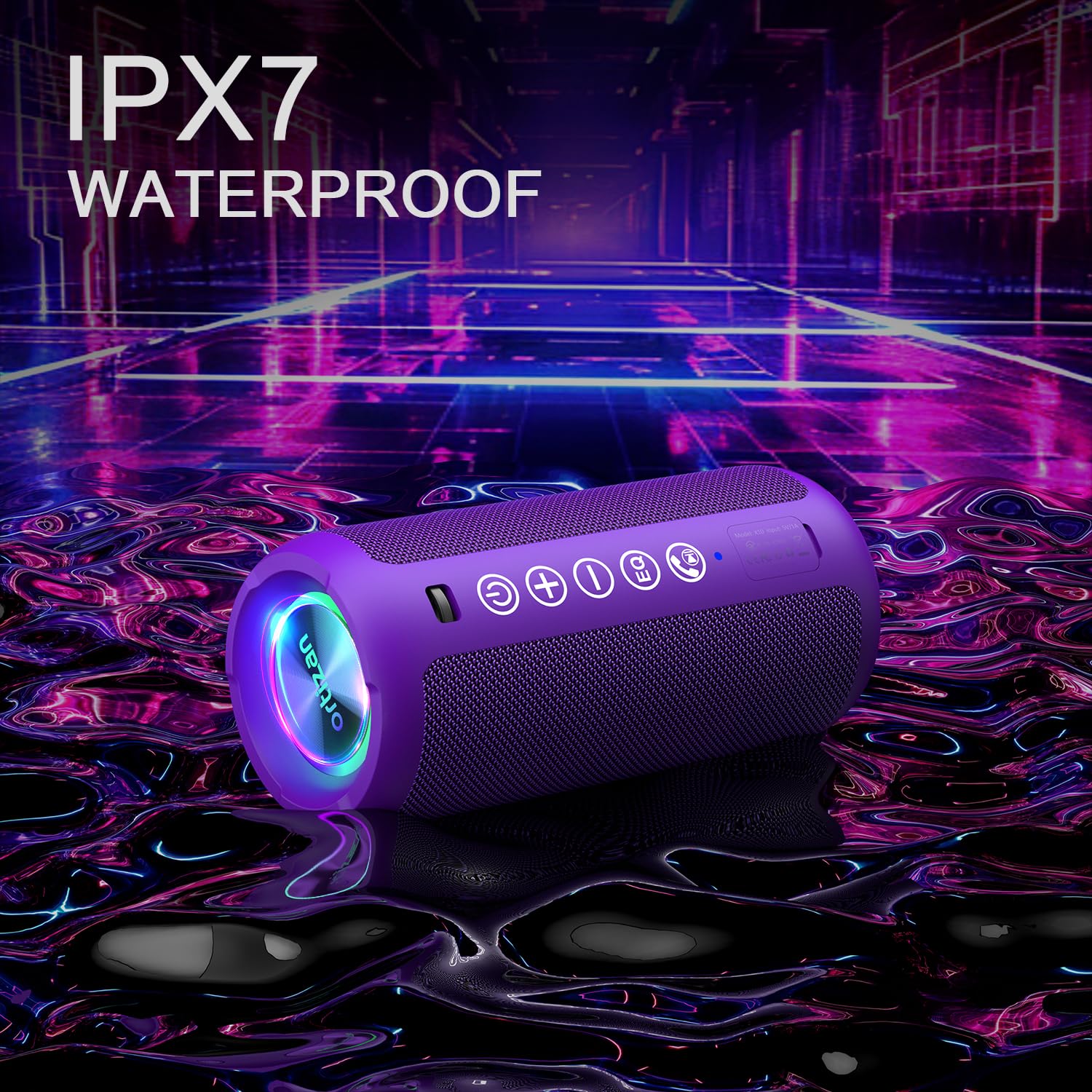 Ortizan Portable Speaker (1st Gen): Immersive Sound and IPX7 Waterproofing - Future Tech