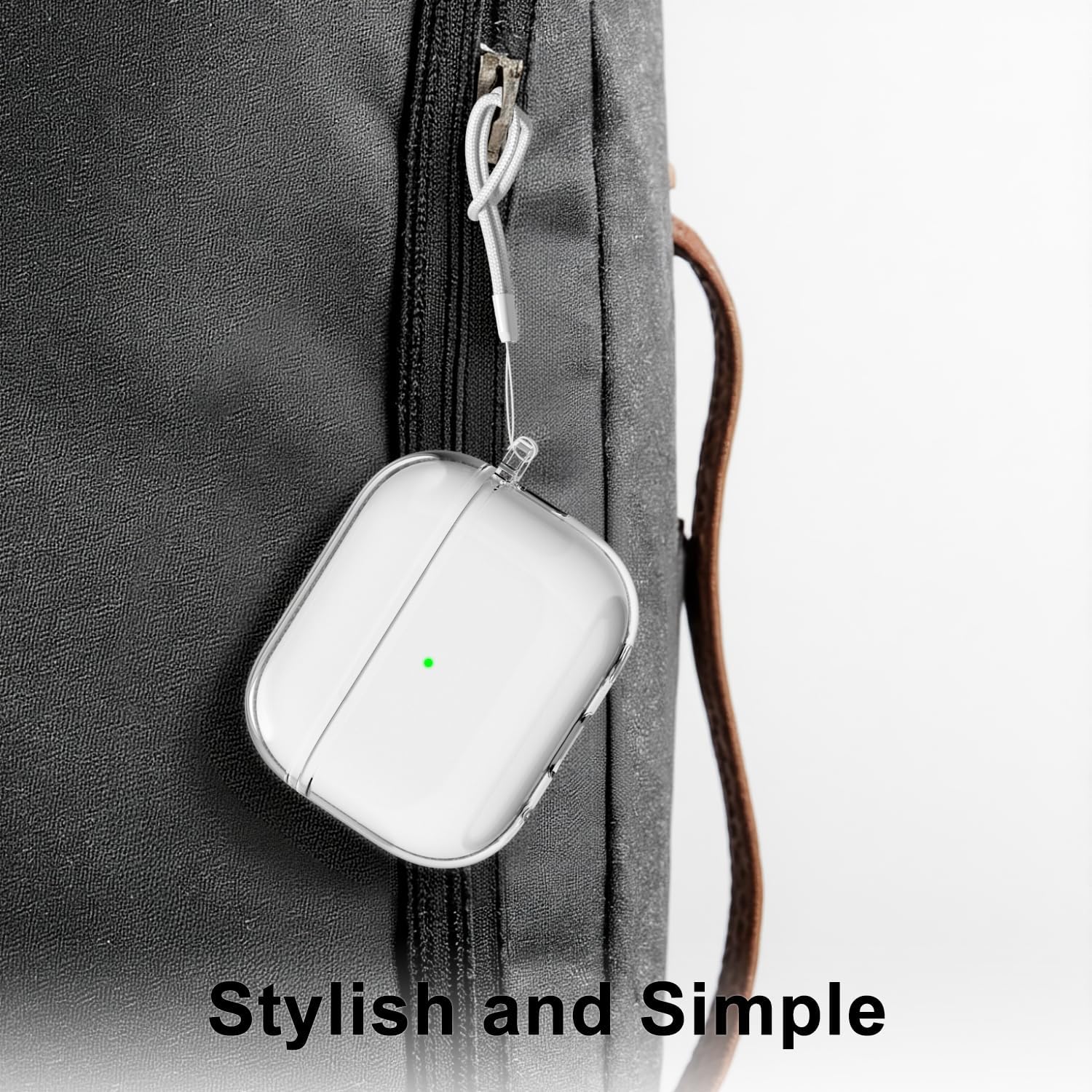 Clear Protective Earbuds Case with Strap - Future Tech