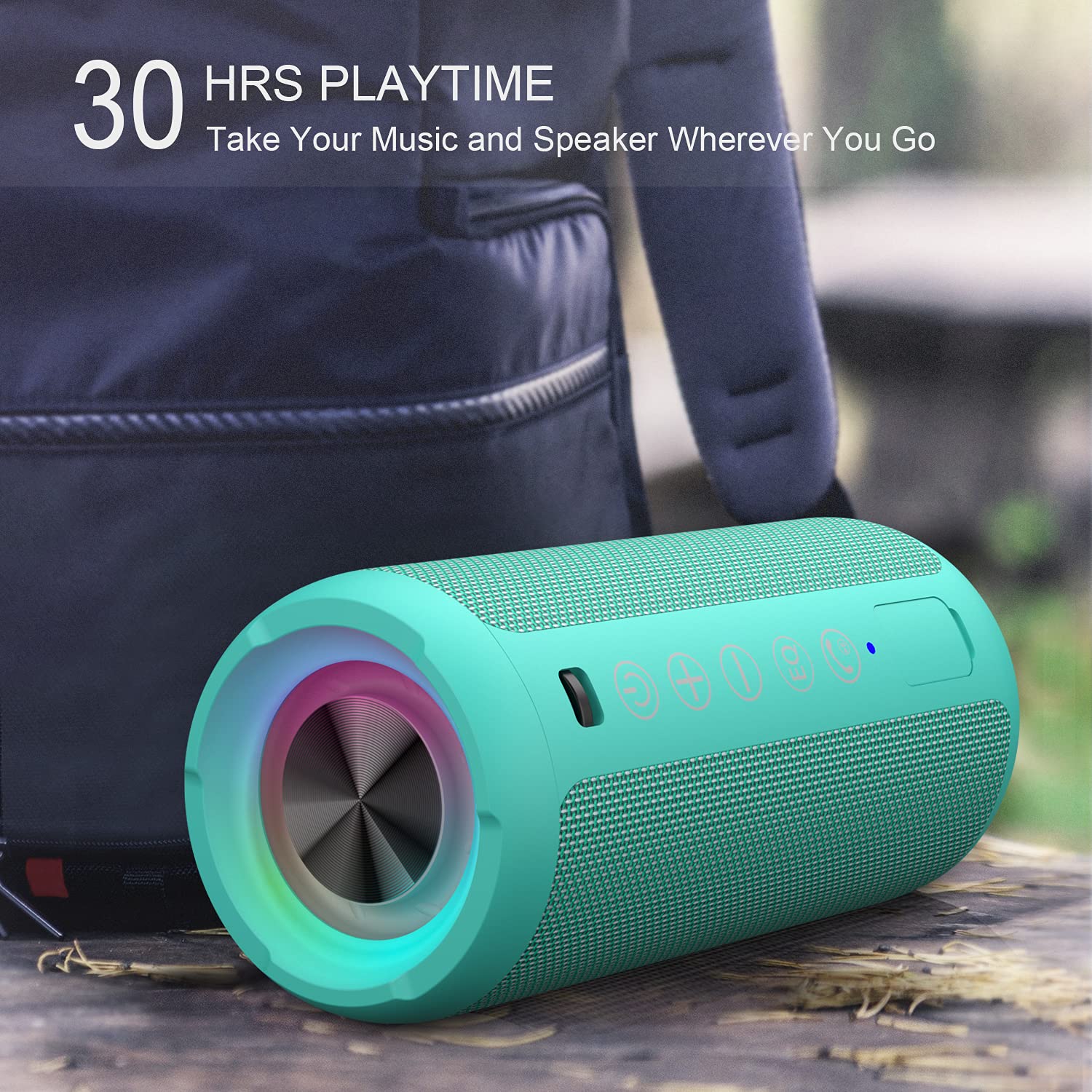 Ortizan Portable Speaker (1st Gen): Immersive Sound and IPX7 Waterproofing - Future Tech