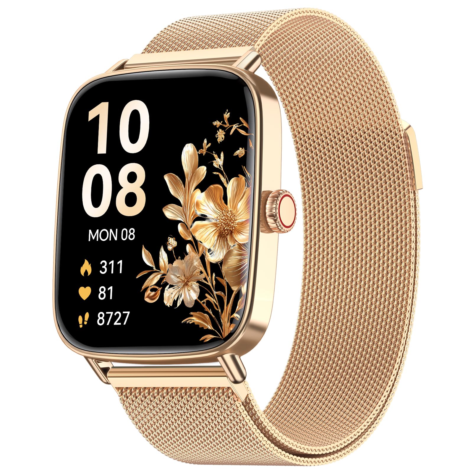 Smart Watch: Voice Calling, Fitness Tracking, and SpO2 Monitoring - Future Tech