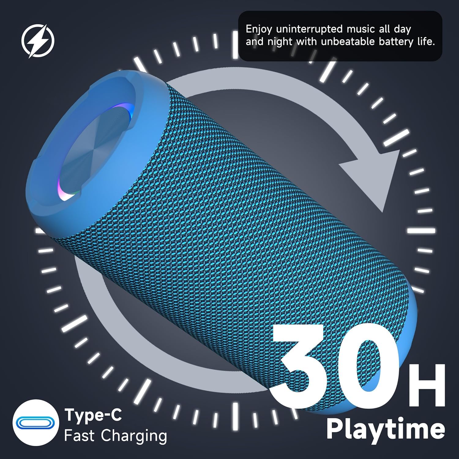 Ortizan Portable Speaker (1st Gen): Immersive Sound and IPX7 Waterproofing - Future Tech