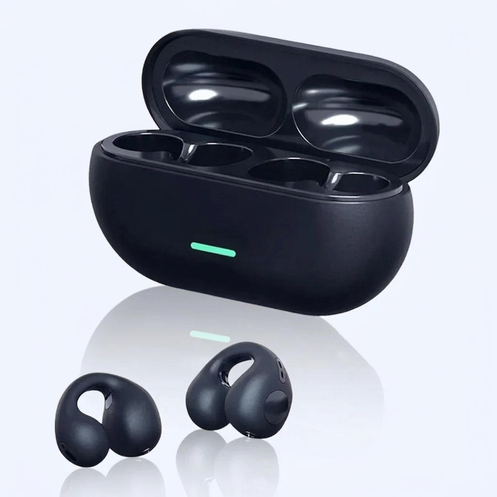 Clip-on Sport Headphones: Bone Conduction Technology and Bluetooth 5.3 - Future Tech