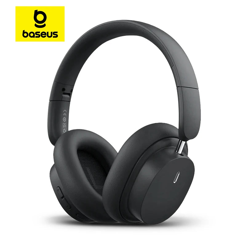 Baseus Bowie D05 Wireless Headphones – 70H Playtime Life with 40mm Hi-Fi Drivers - Future Tech