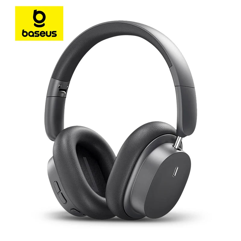 Baseus Bowie D05 Wireless Headphones – 70H Playtime Life with 40mm Hi-Fi Drivers - Future Tech