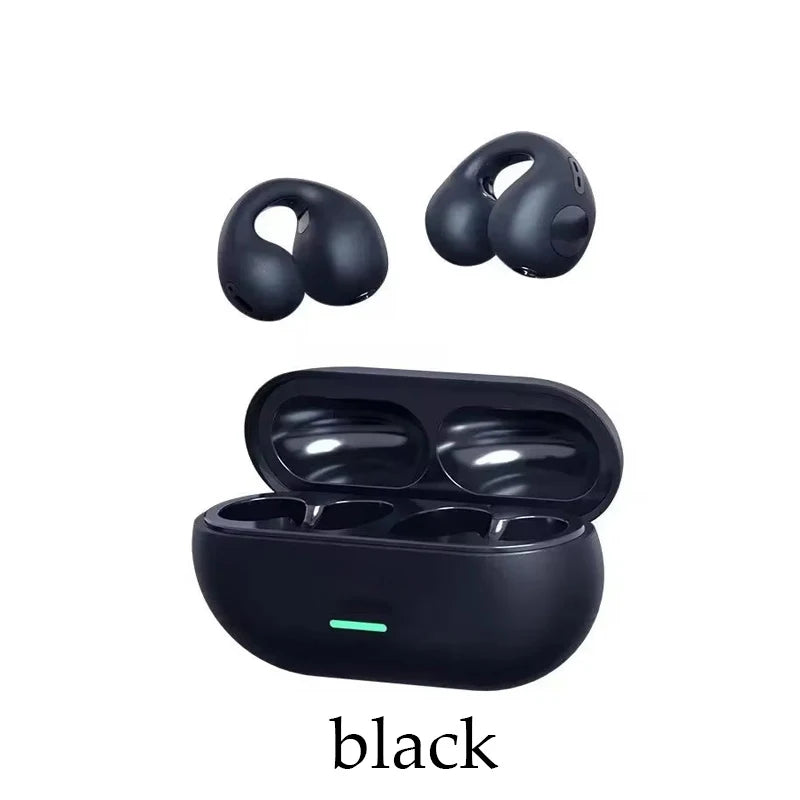 Clip-on Sport Headphones: Bone Conduction Technology and Bluetooth 5.3 - Future Tech