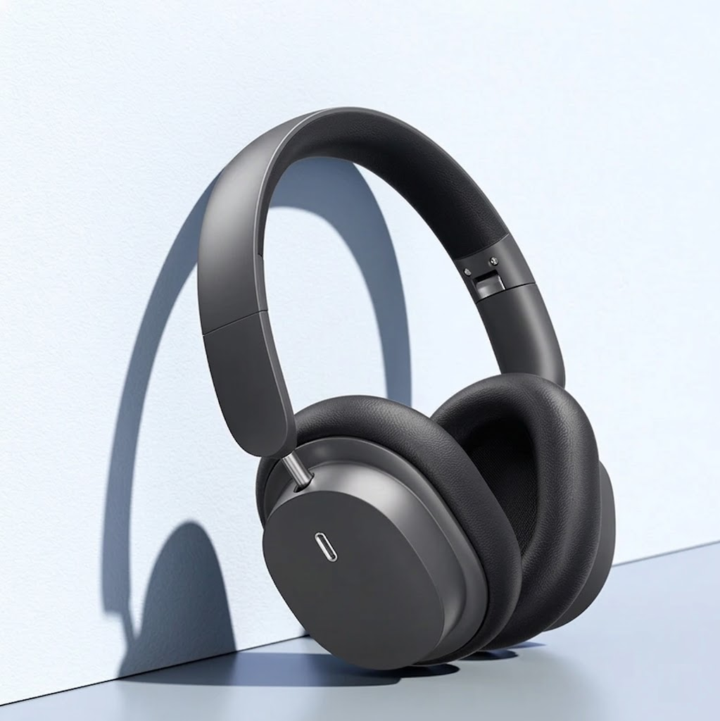 Baseus Bowie D05 Wireless Headphones – 70H Playtime Life with 40mm Hi-Fi Drivers - Future Tech